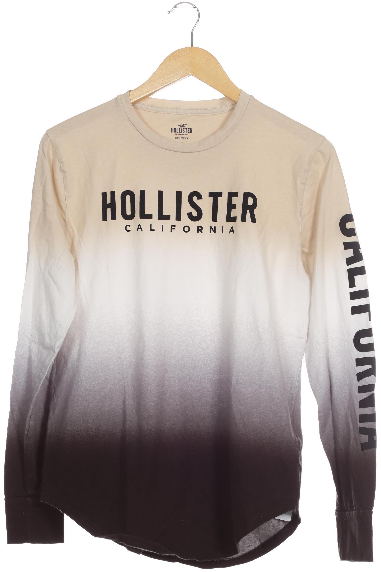 

Hollister Herren Langarmshirt, beige, Gr.