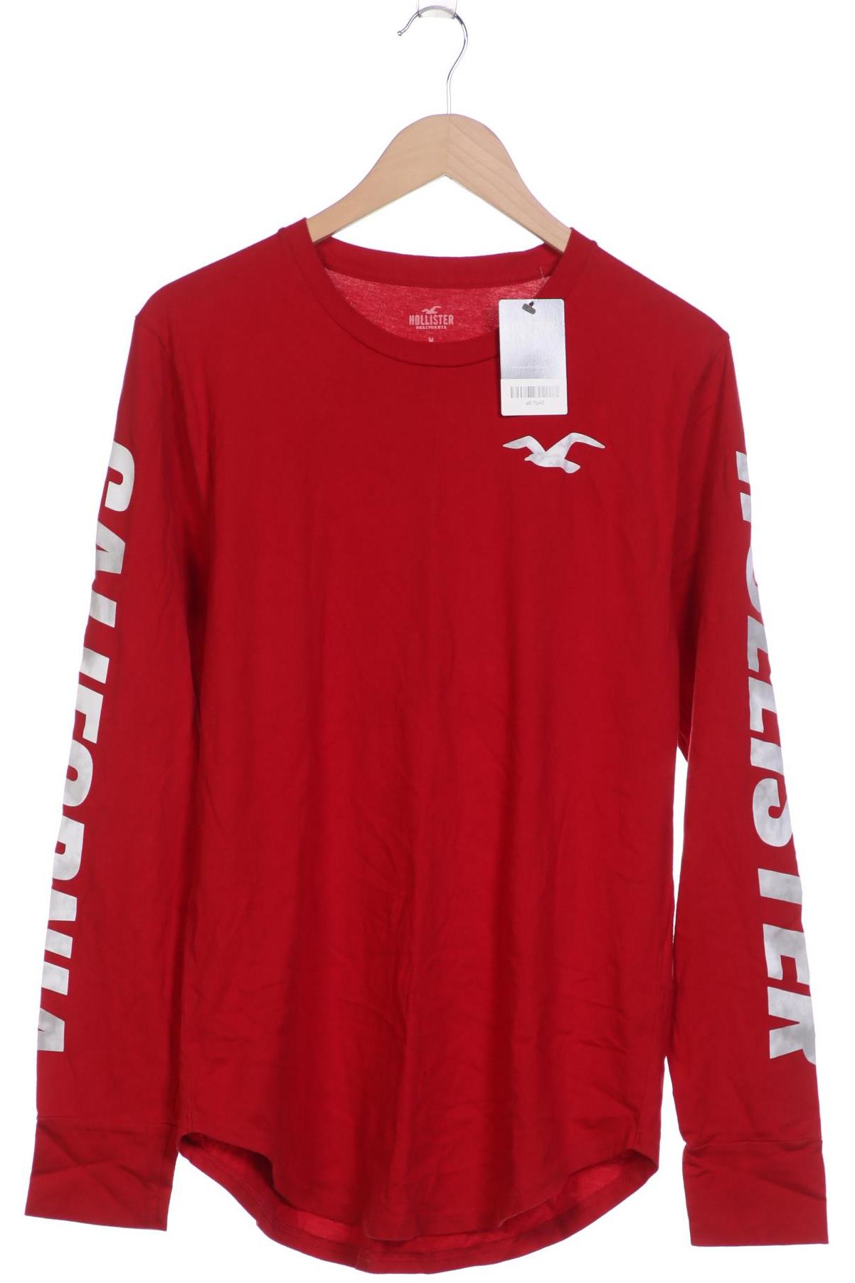 

Hollister Herren Langarmshirt, rot, Gr. 48