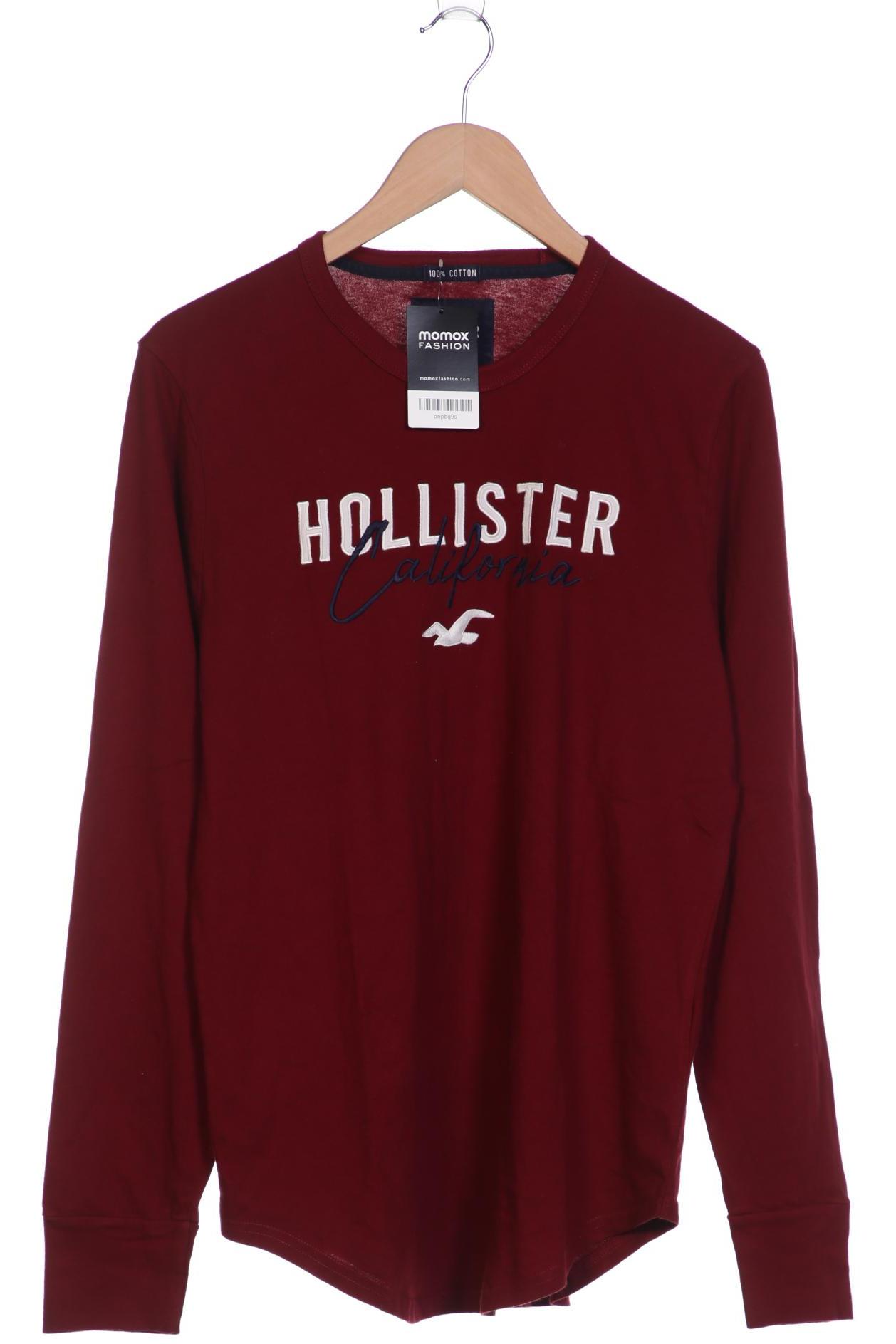 

Hollister Herren Langarmshirt, bordeaux