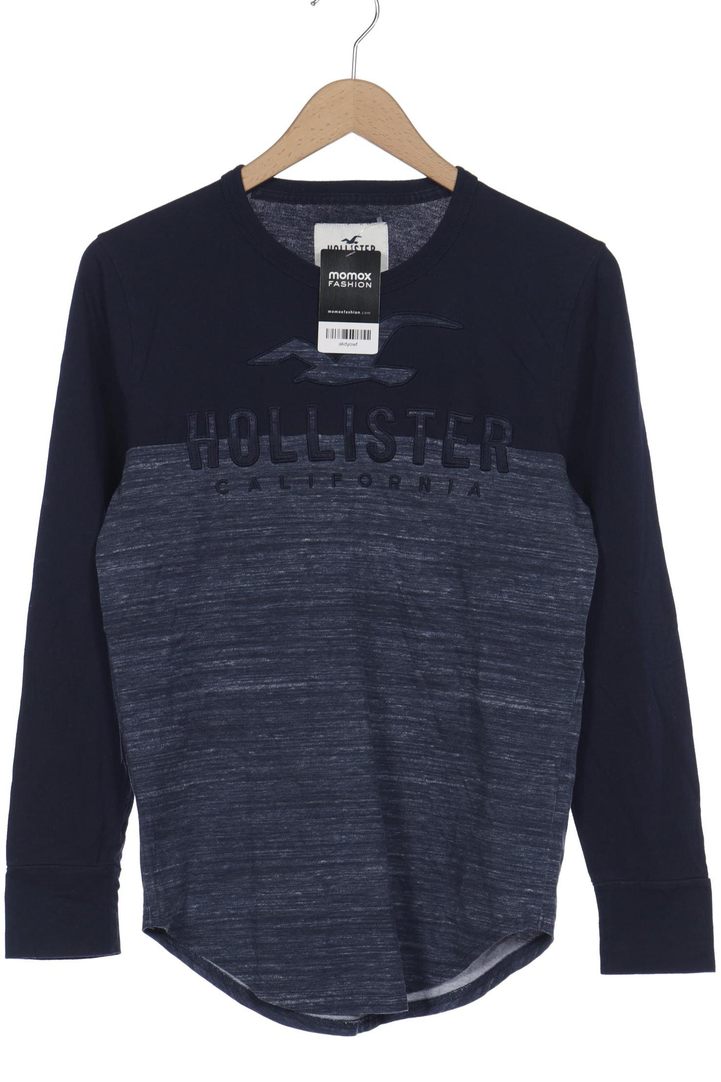 

Hollister Herren Langarmshirt, marineblau