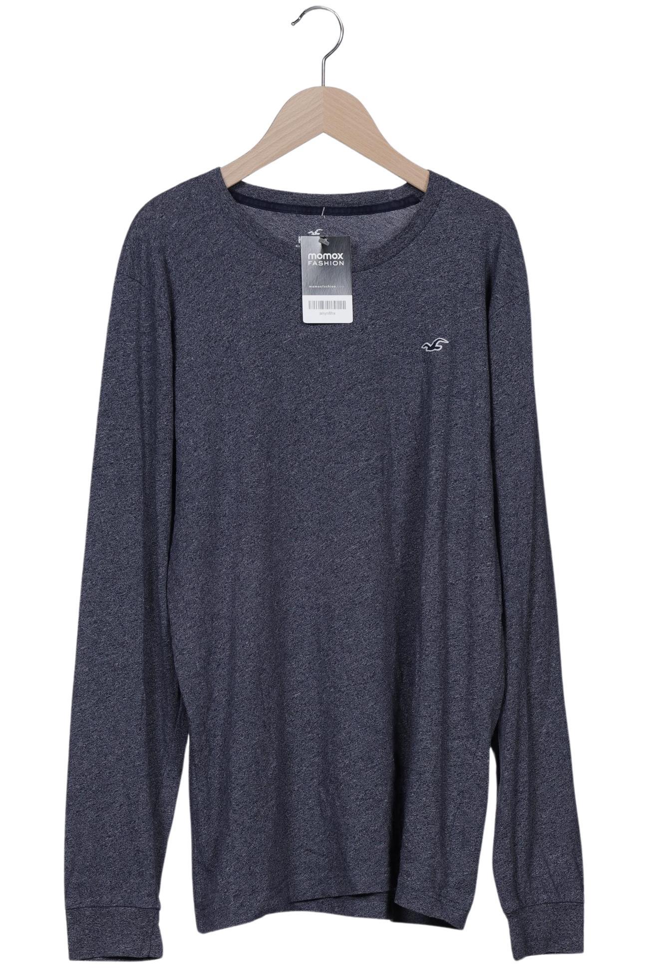 

Hollister Herren Langarmshirt, marineblau, Gr. 52