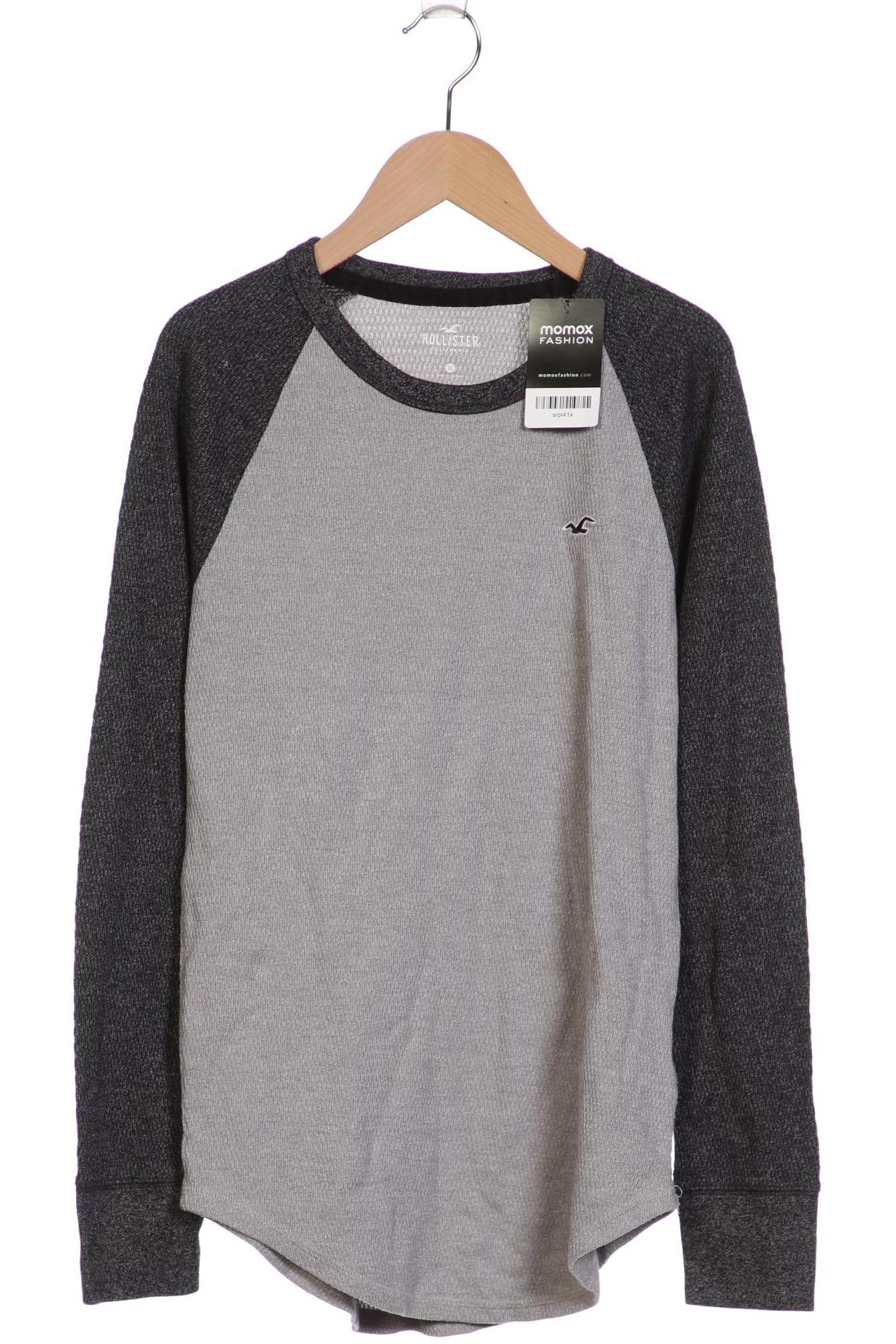 

Hollister Herren Langarmshirt, grau, Gr. 44