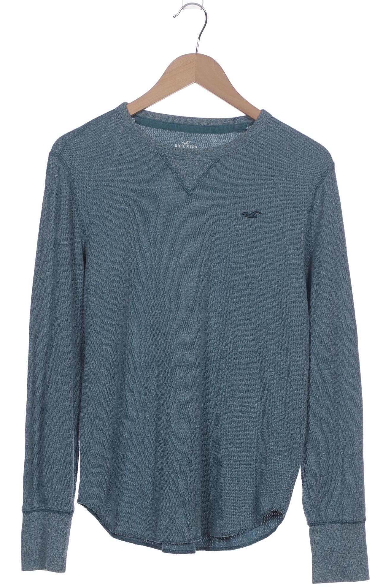 

Hollister Herren Langarmshirt, blau, Gr. 48