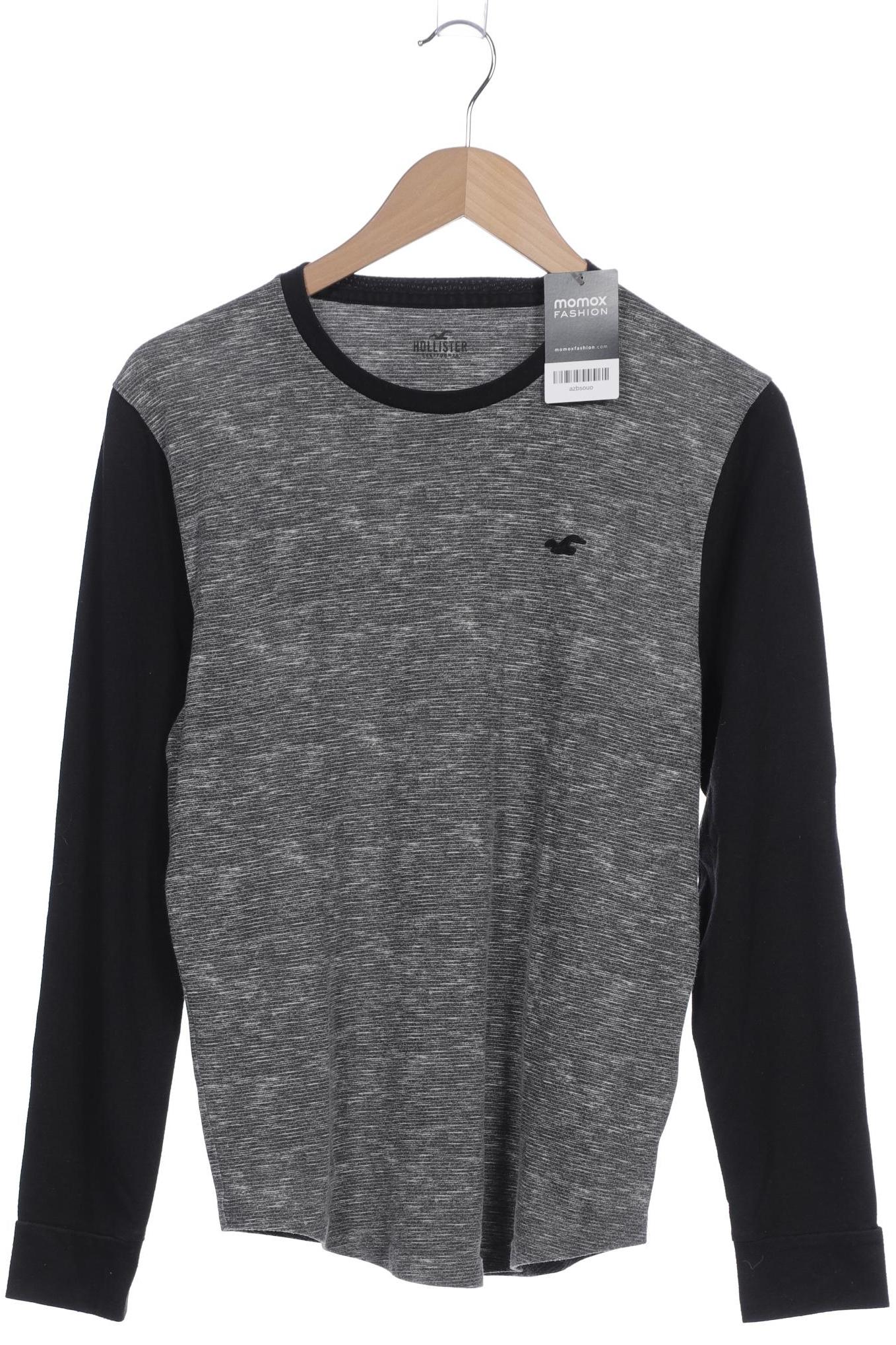 

Hollister Herren Langarmshirt, grau, Gr. 46