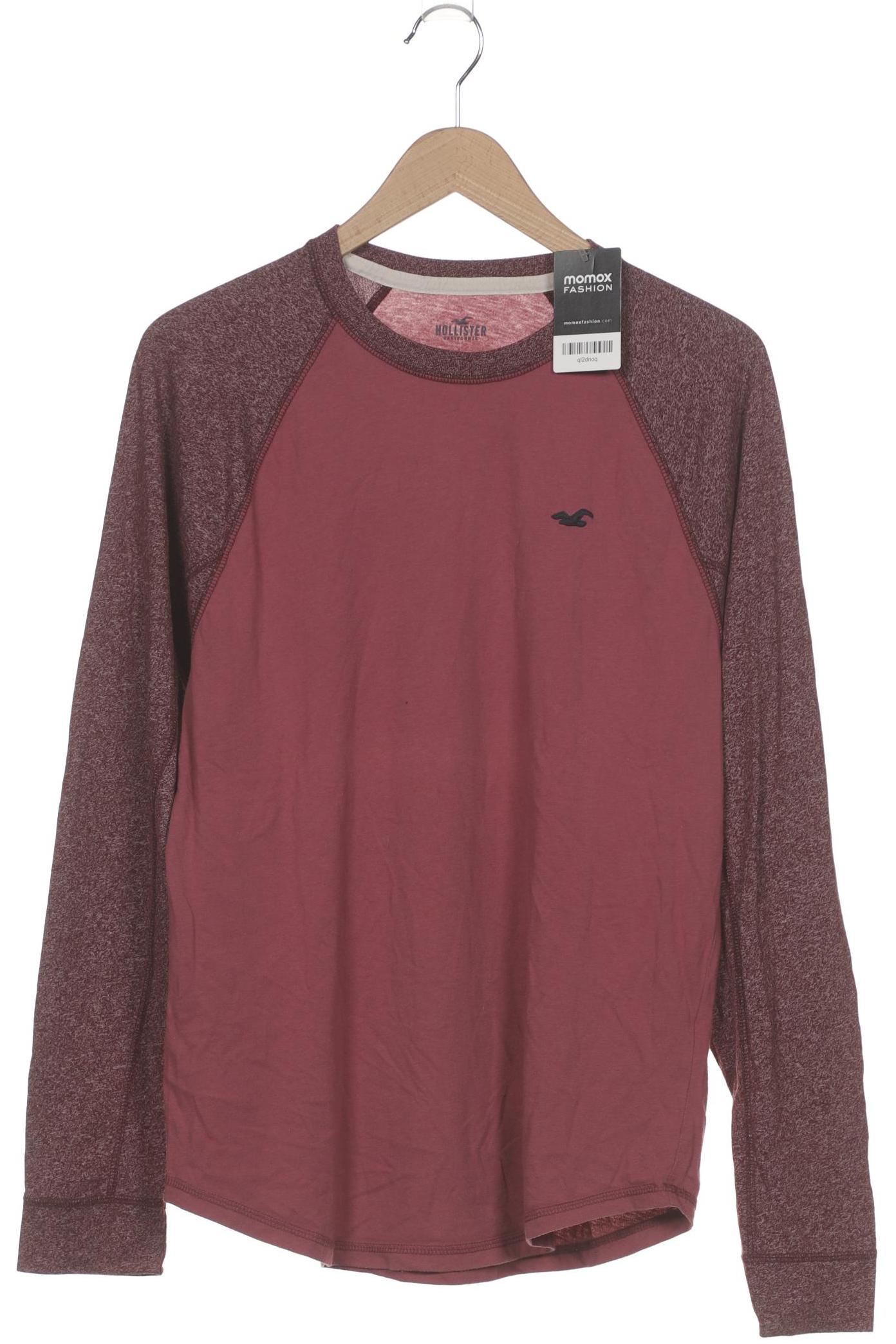 

Hollister Herren Langarmshirt, flieder, Gr. 52