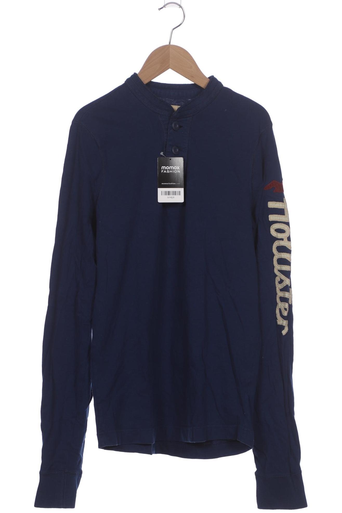 

Hollister Herren Langarmshirt, marineblau, Gr. 52