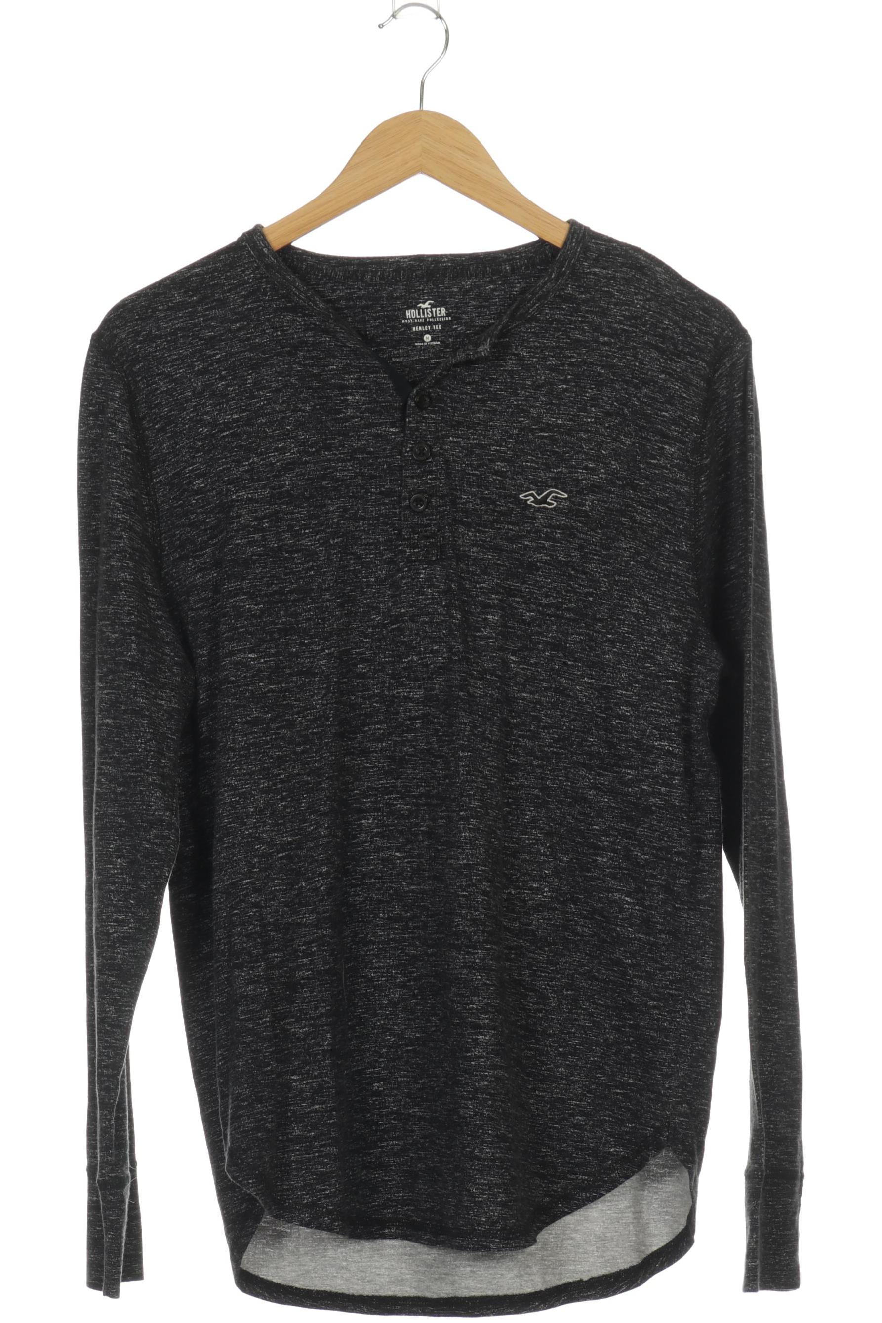 

Hollister Herren Langarmshirt, schwarz, Gr. 48