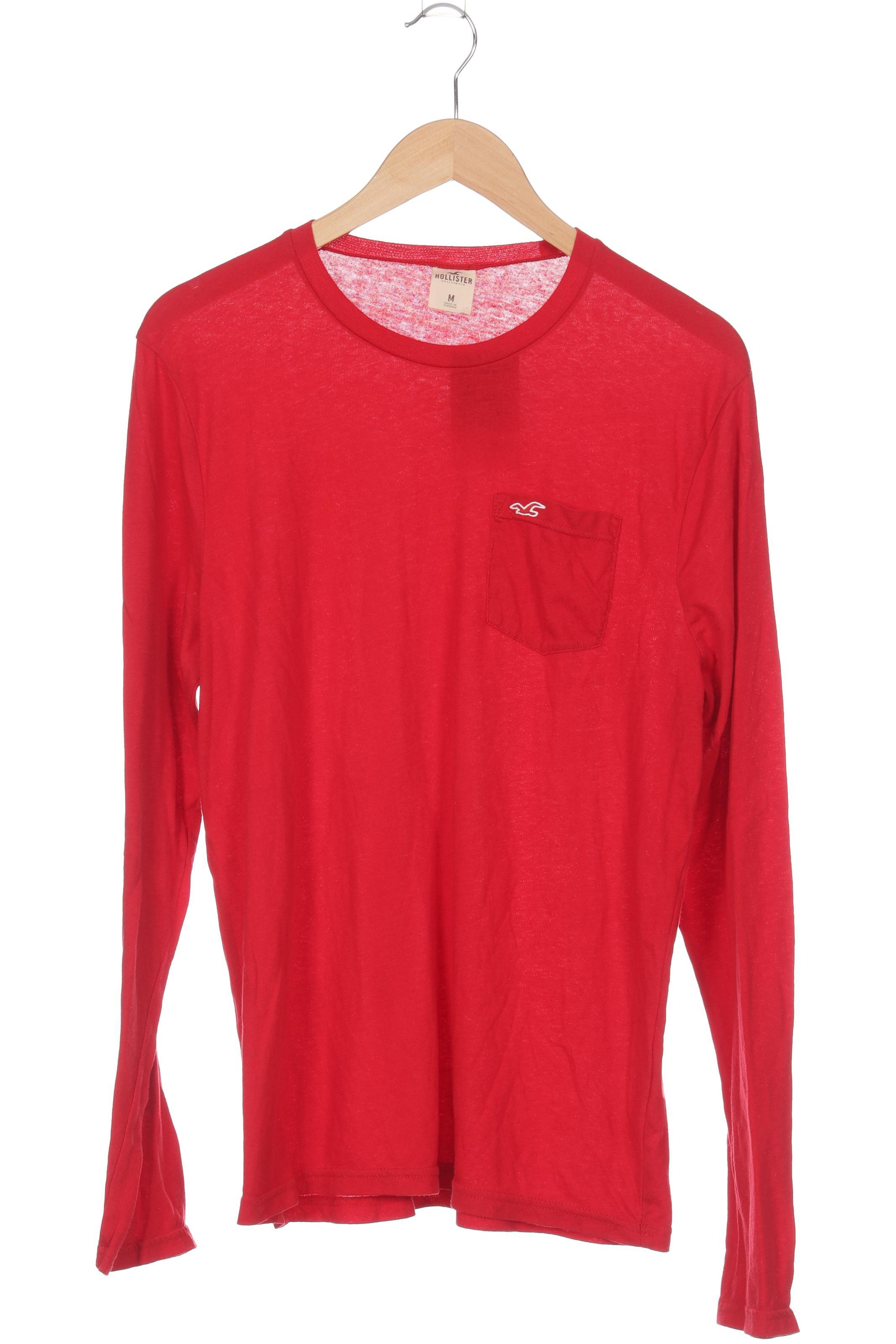

Hollister Herren Langarmshirt, rot, Gr. 48