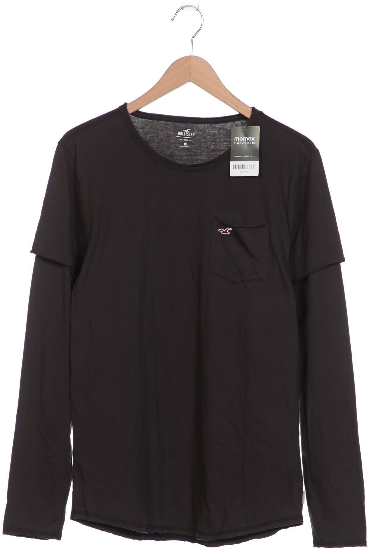 

Hollister Herren Langarmshirt, grau, Gr. 48