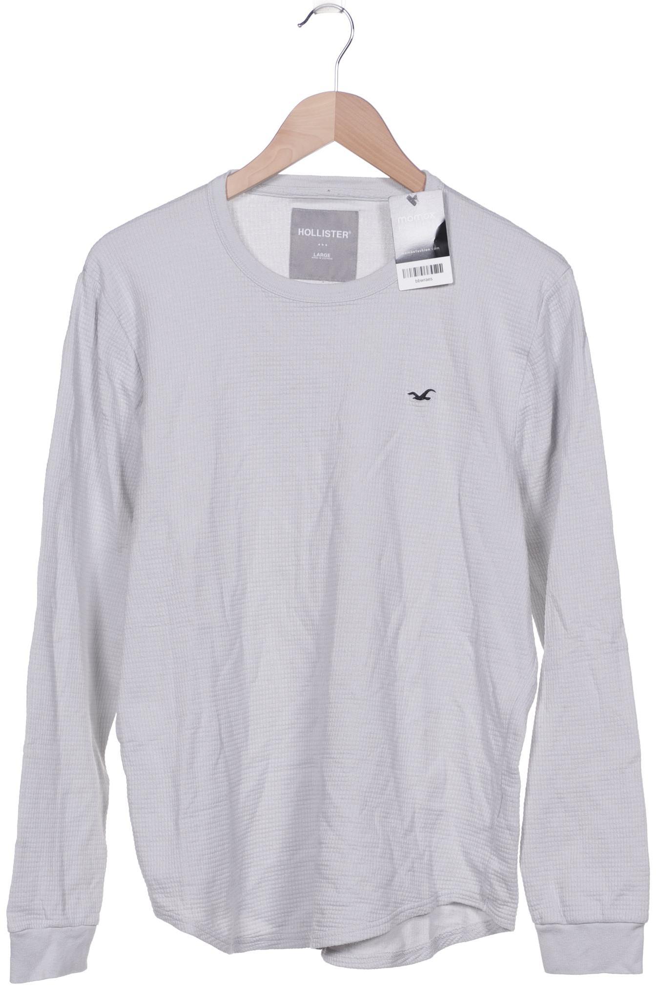 

Hollister Herren Langarmshirt, grau