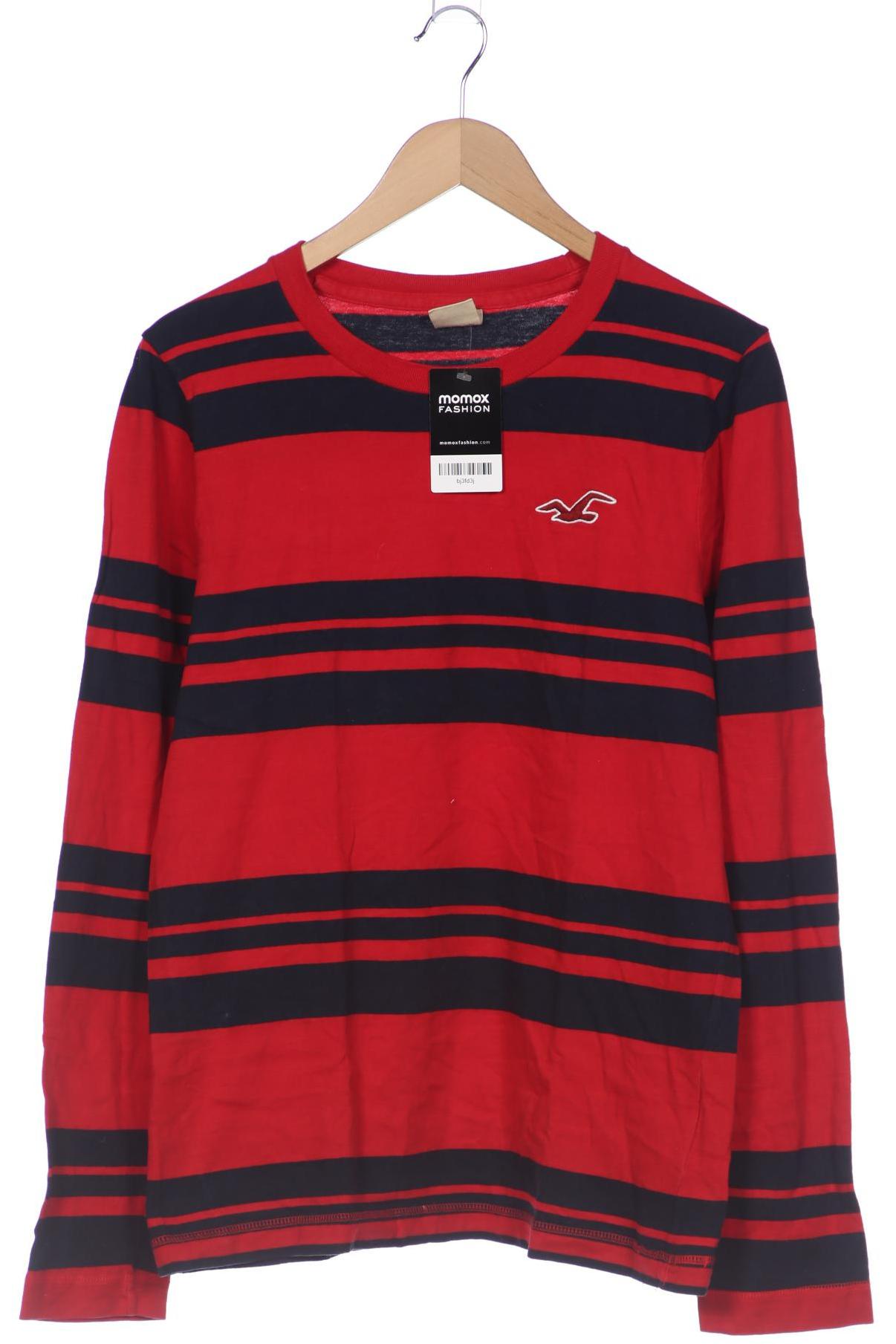 

Hollister Herren Langarmshirt, rot, Gr. 48