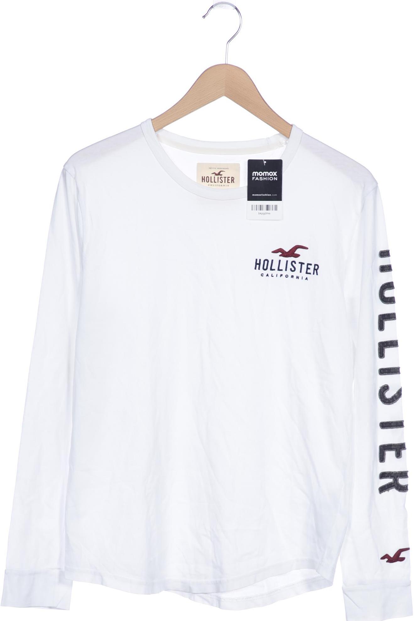 

Hollister Herren Langarmshirt, weiß