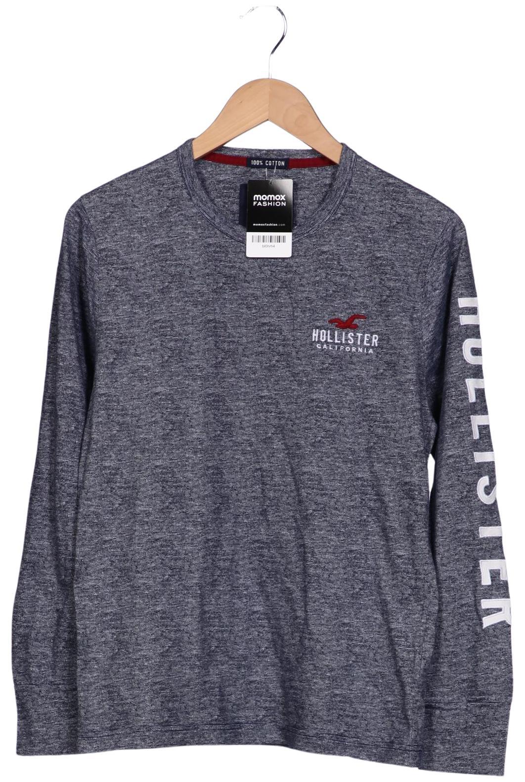 

Hollister Herren Langarmshirt, marineblau, Gr. 44