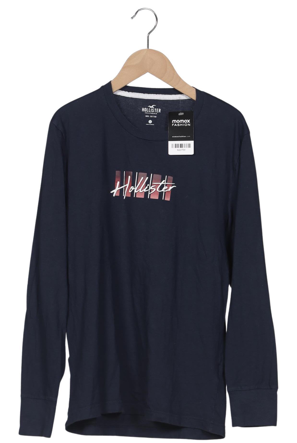

Hollister Herren Langarmshirt, marineblau, Gr. 46