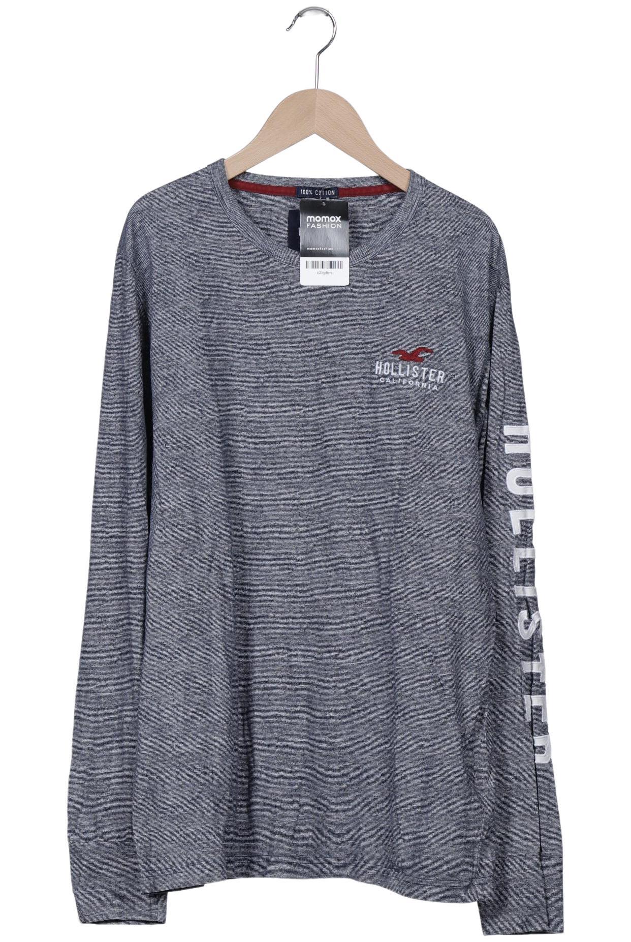 

Hollister Herren Langarmshirt, marineblau, Gr. 52