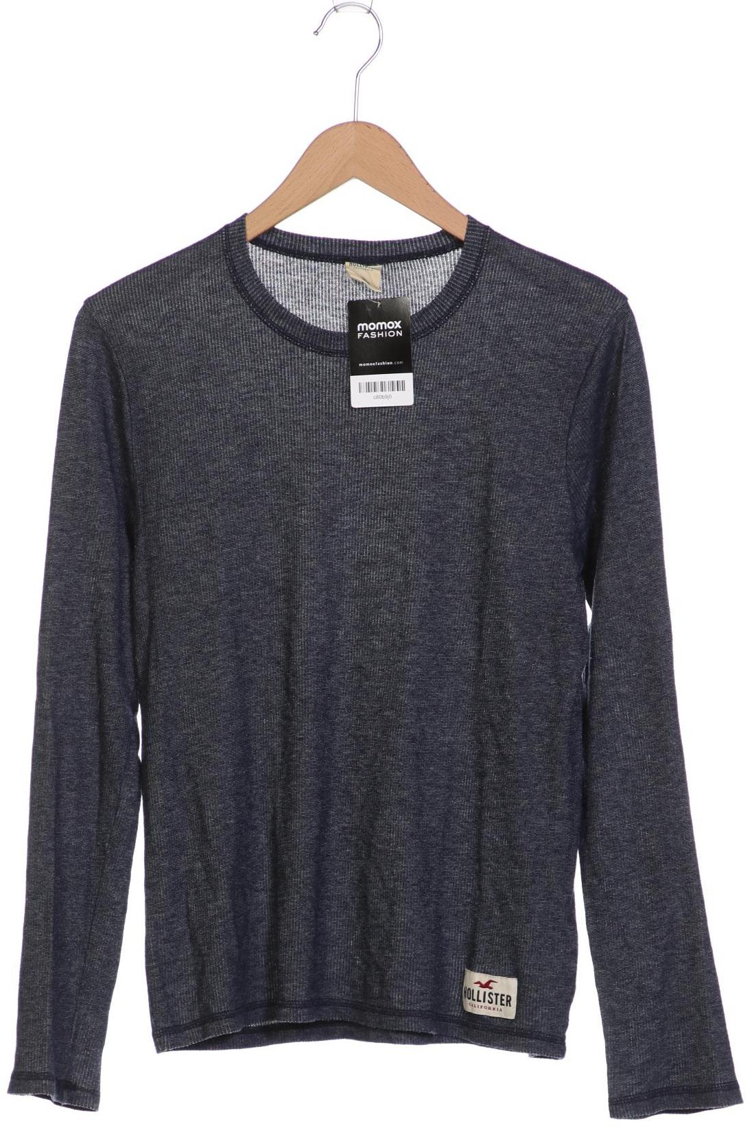 

Hollister Herren Langarmshirt, marineblau