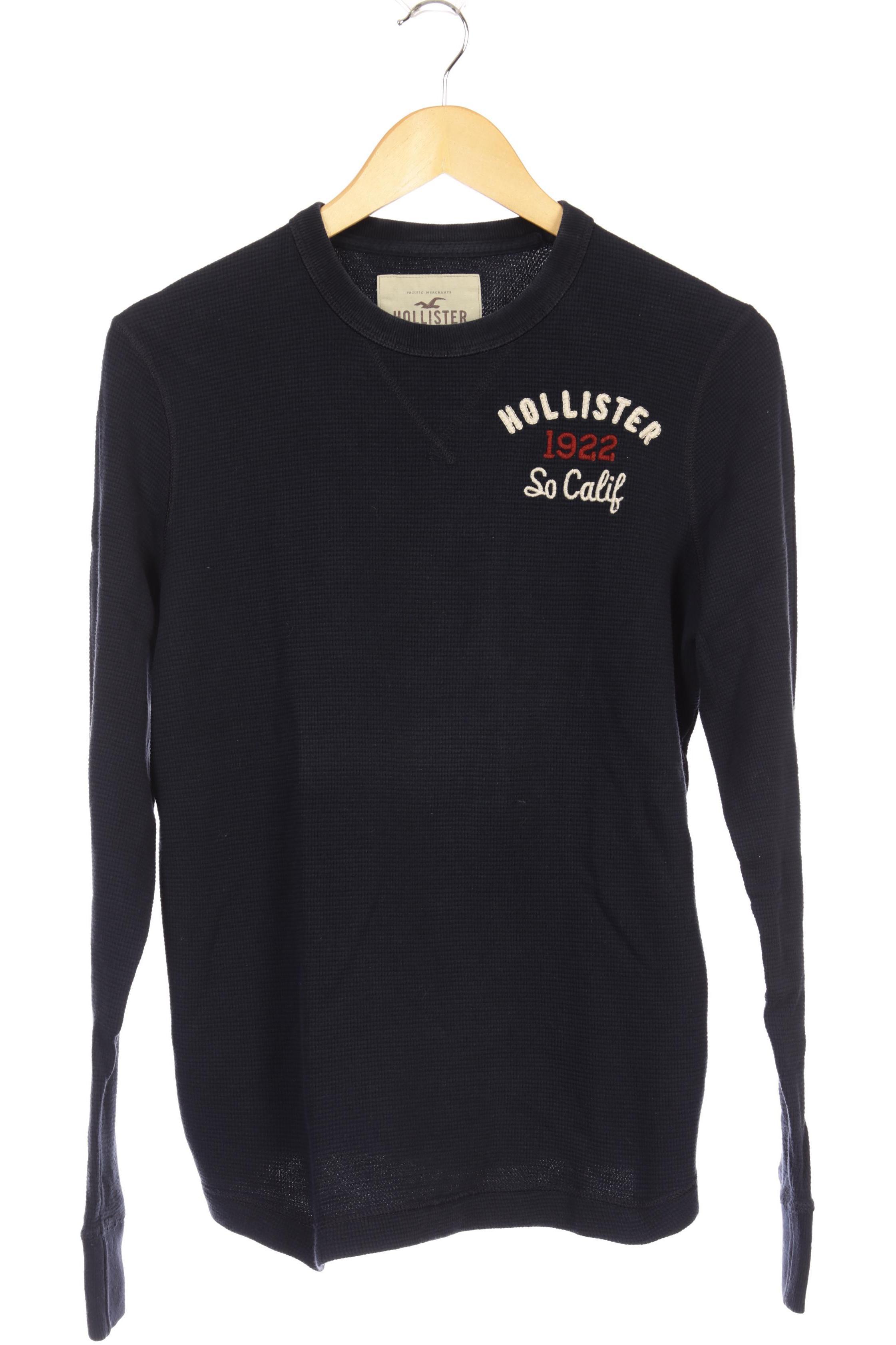

Hollister Herren Langarmshirt, blau, Gr.