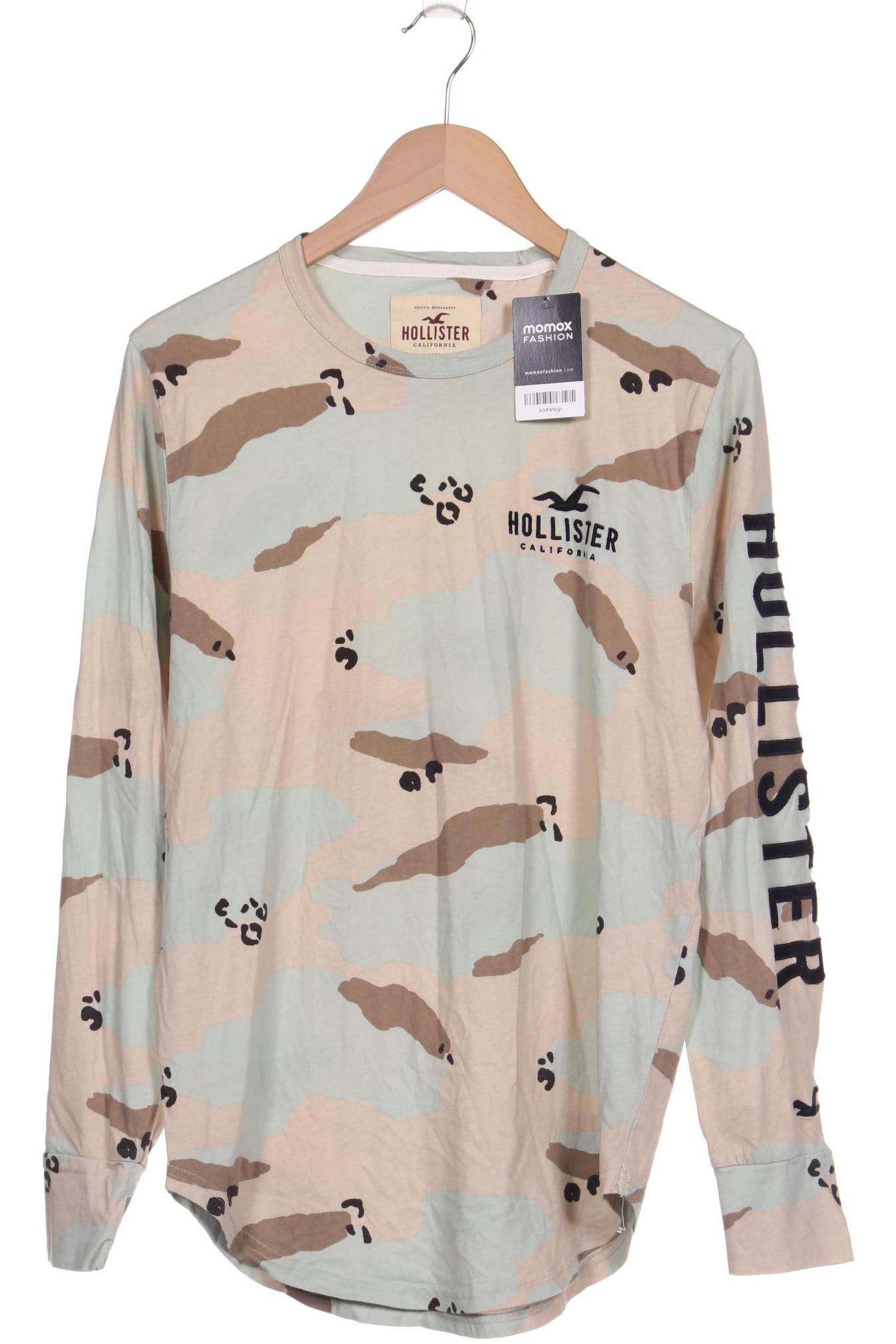 

Hollister Herren Langarmshirt, beige, Gr. 48