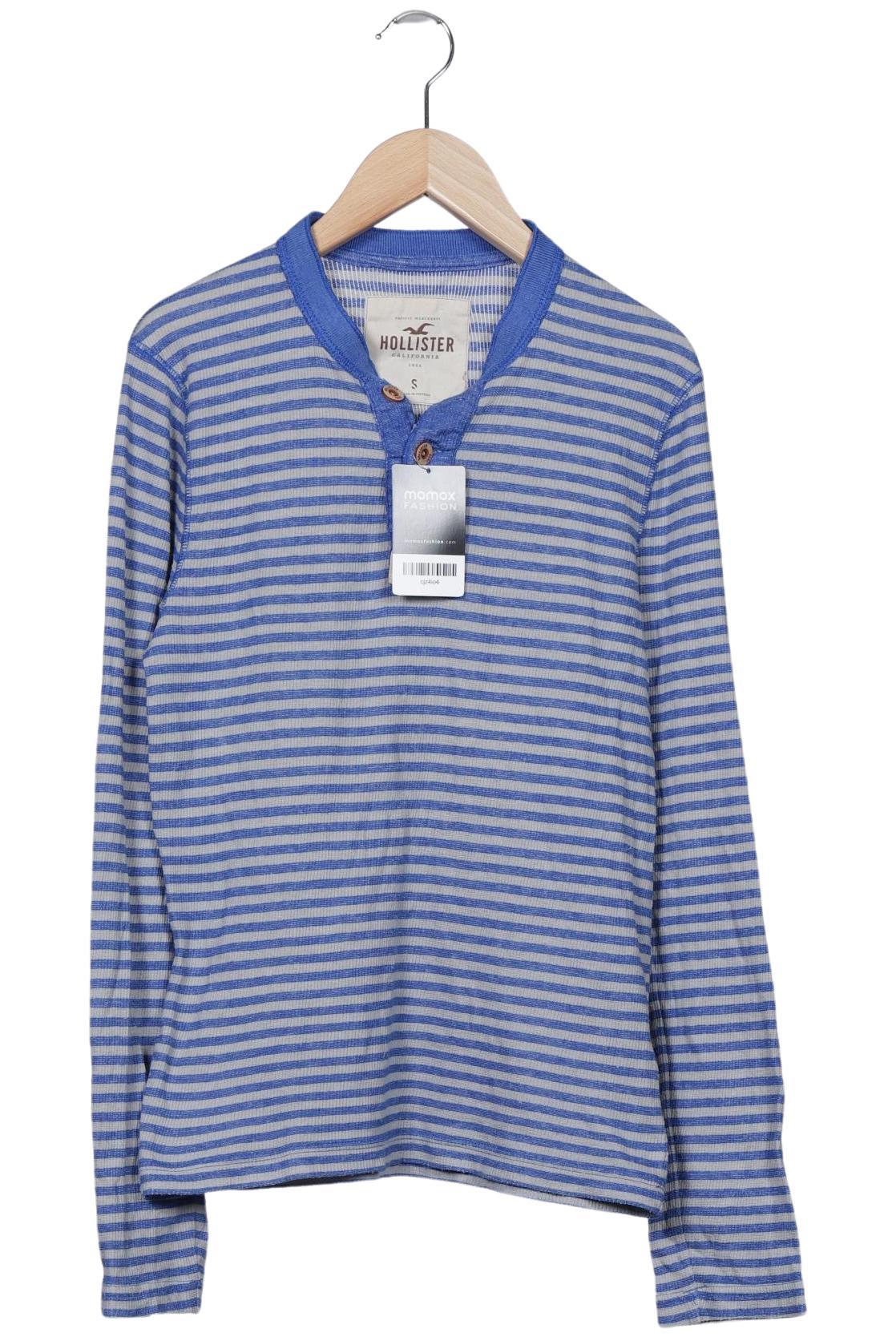 

Hollister Herren Langarmshirt, blau, Gr. 46