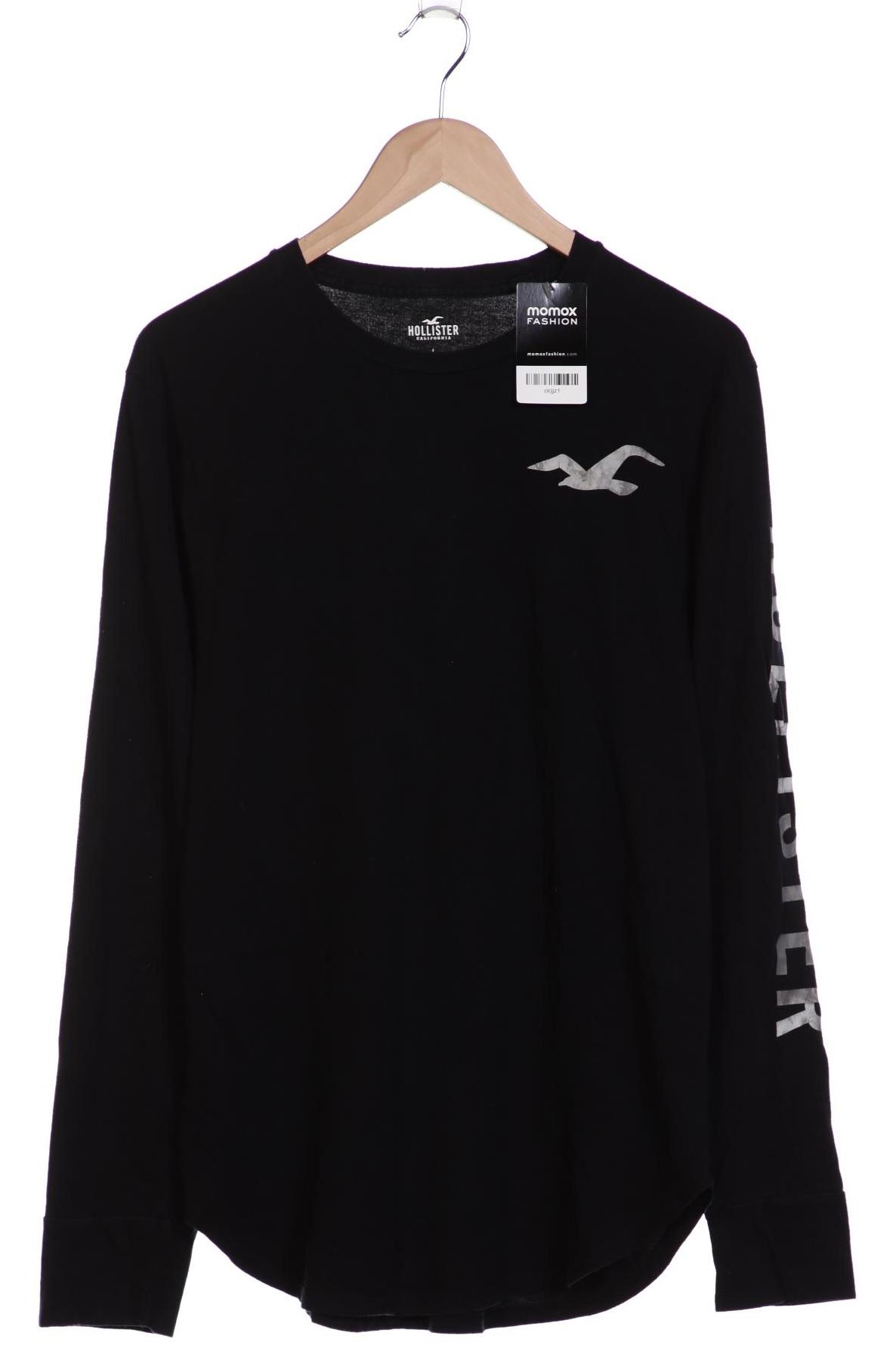 

Hollister Herren Langarmshirt, schwarz, Gr. 52