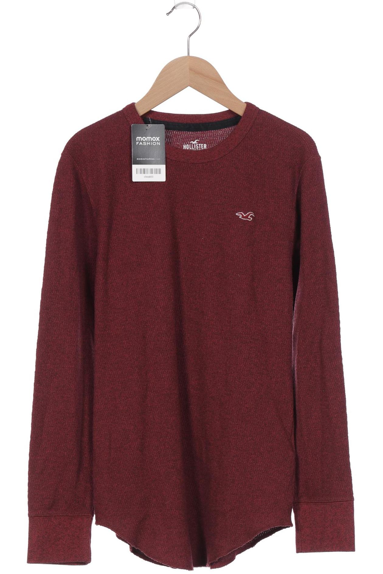 

Hollister Herren Langarmshirt, bordeaux