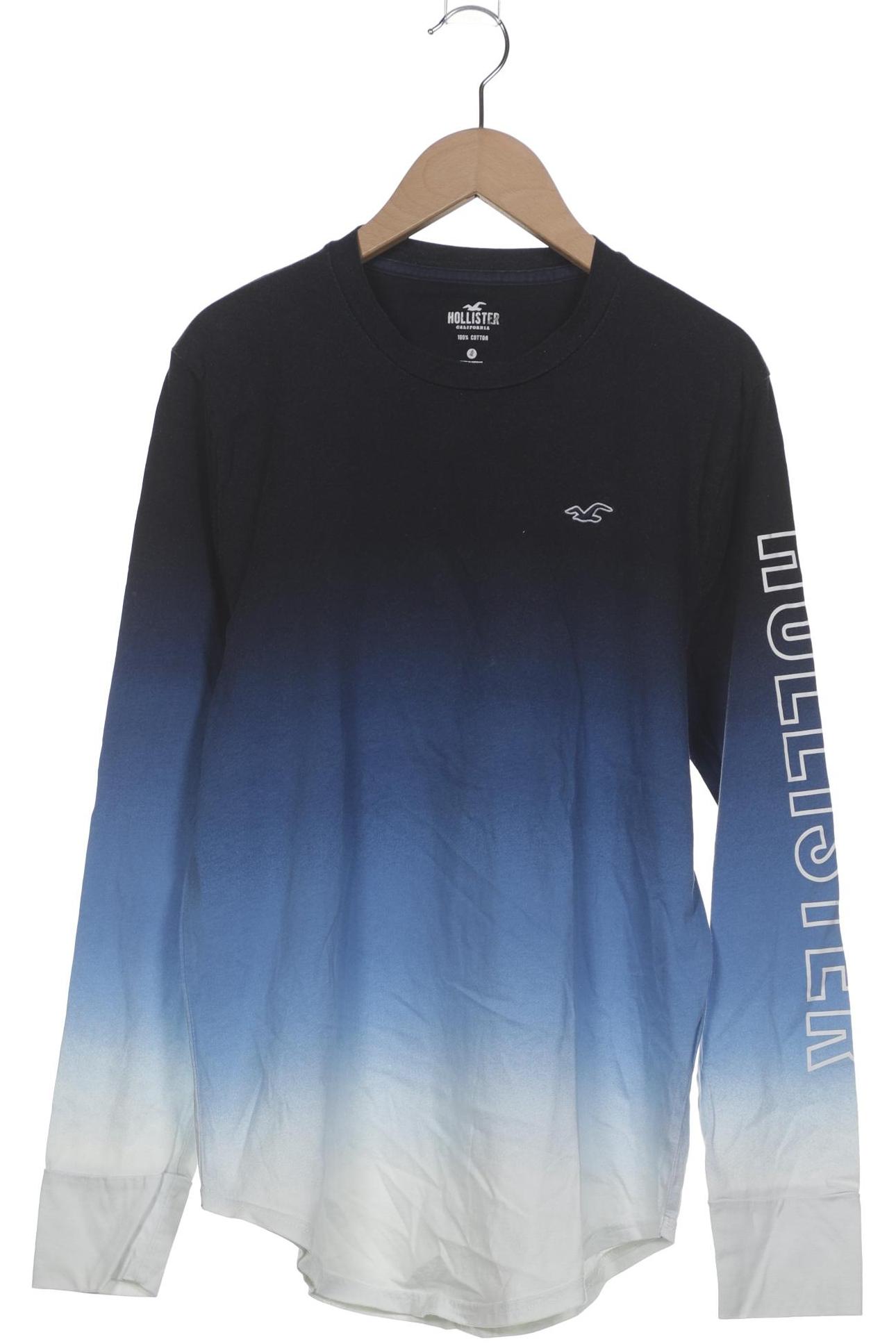 

Hollister Herren Langarmshirt, blau, Gr. 46