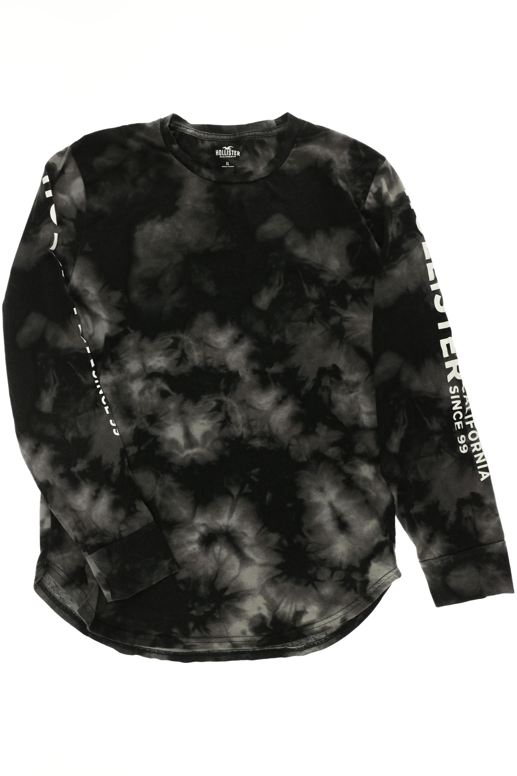 

Hollister Herren Langarmshirt, schwarz, Gr.