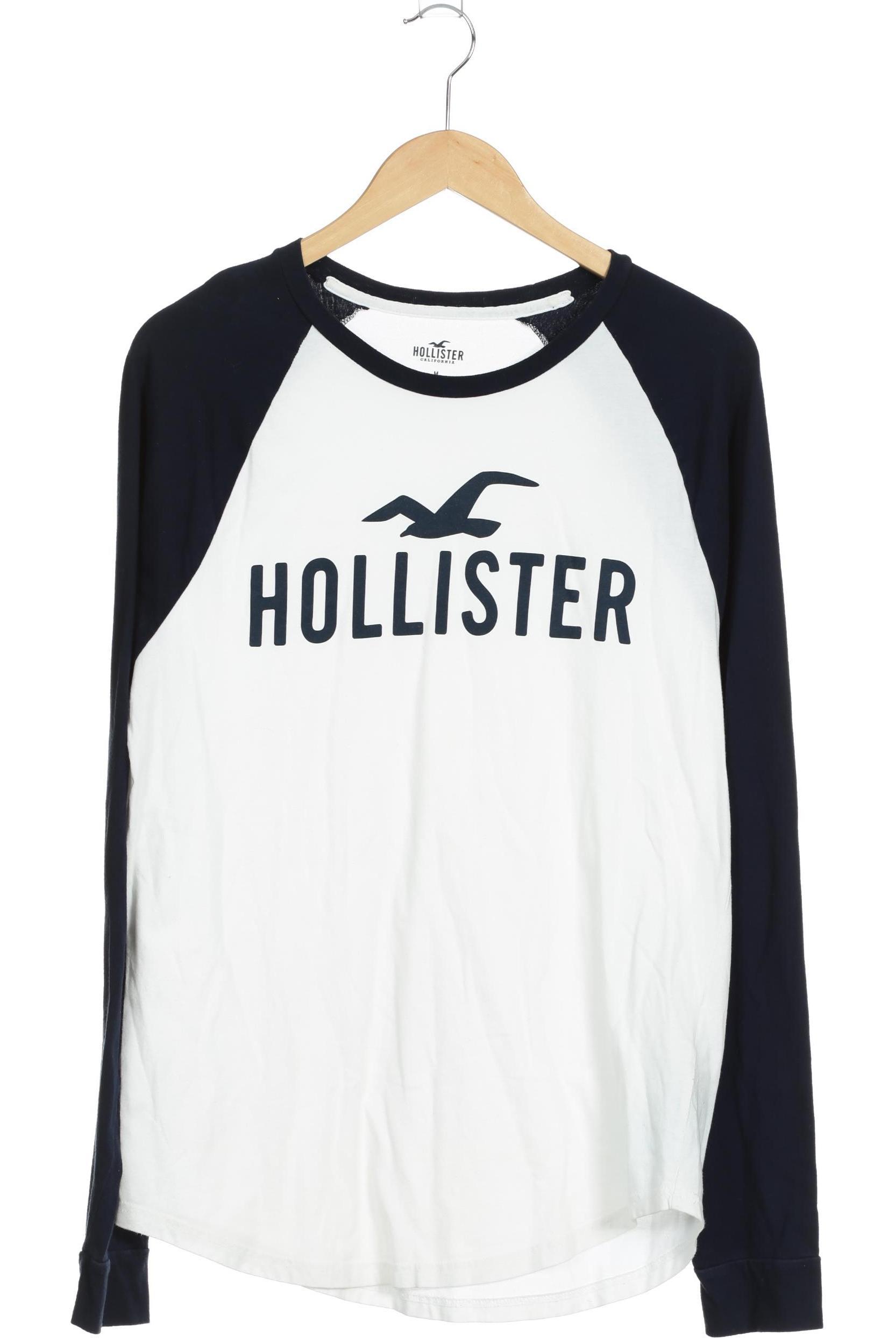 

Hollister Herren Langarmshirt, weiß, Gr.