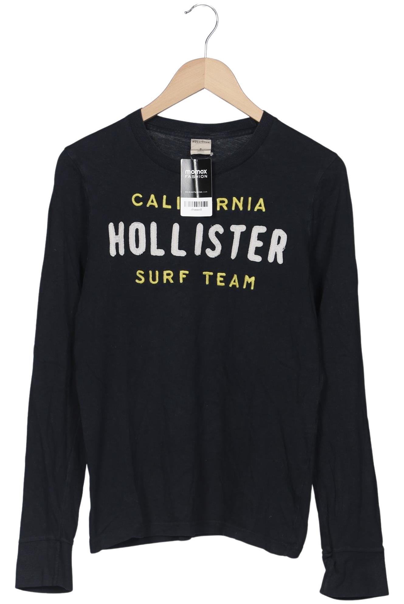 

Hollister Herren Langarmshirt, marineblau, Gr. 46