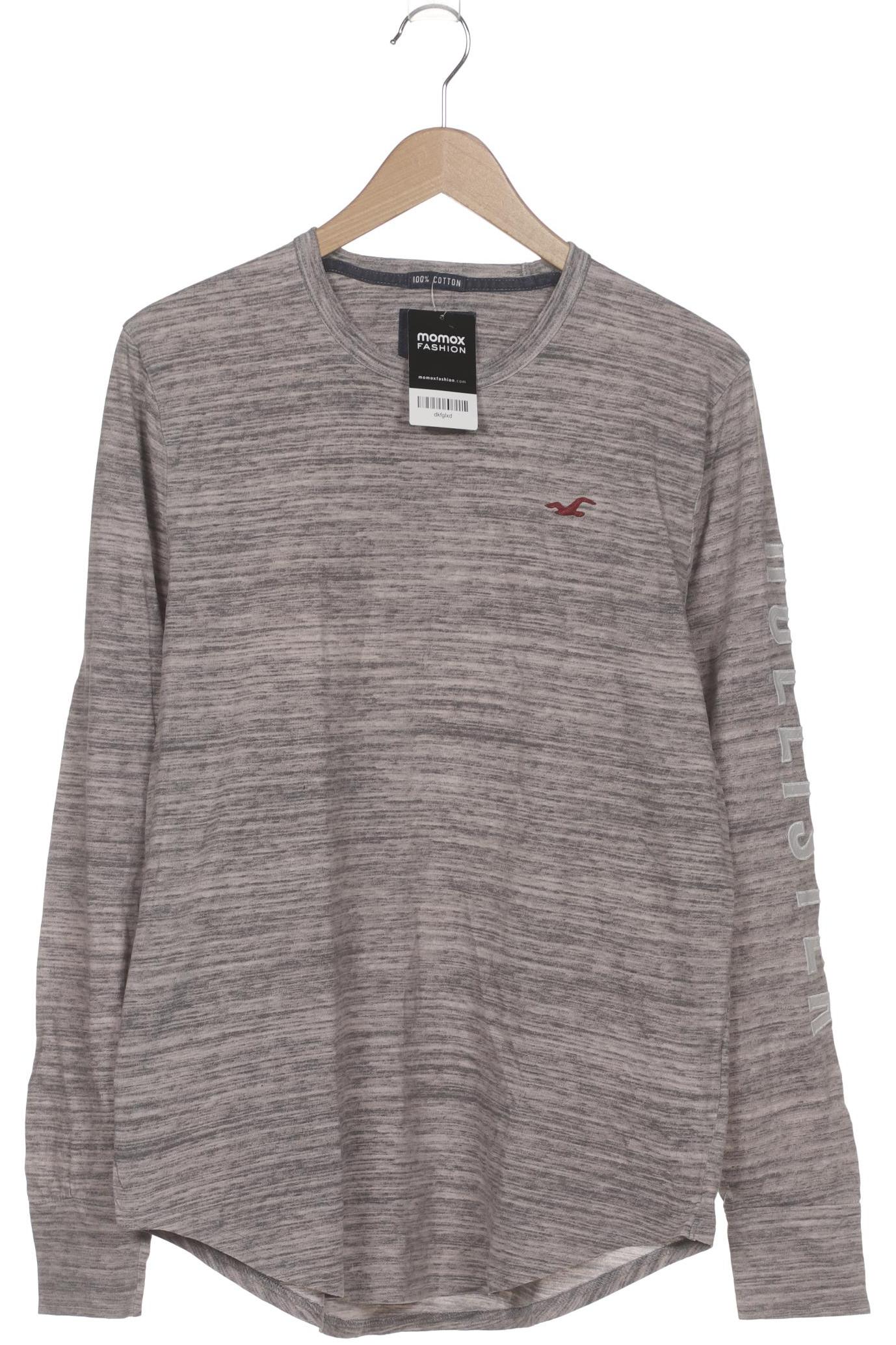 

Hollister Herren Langarmshirt, grau, Gr. 52