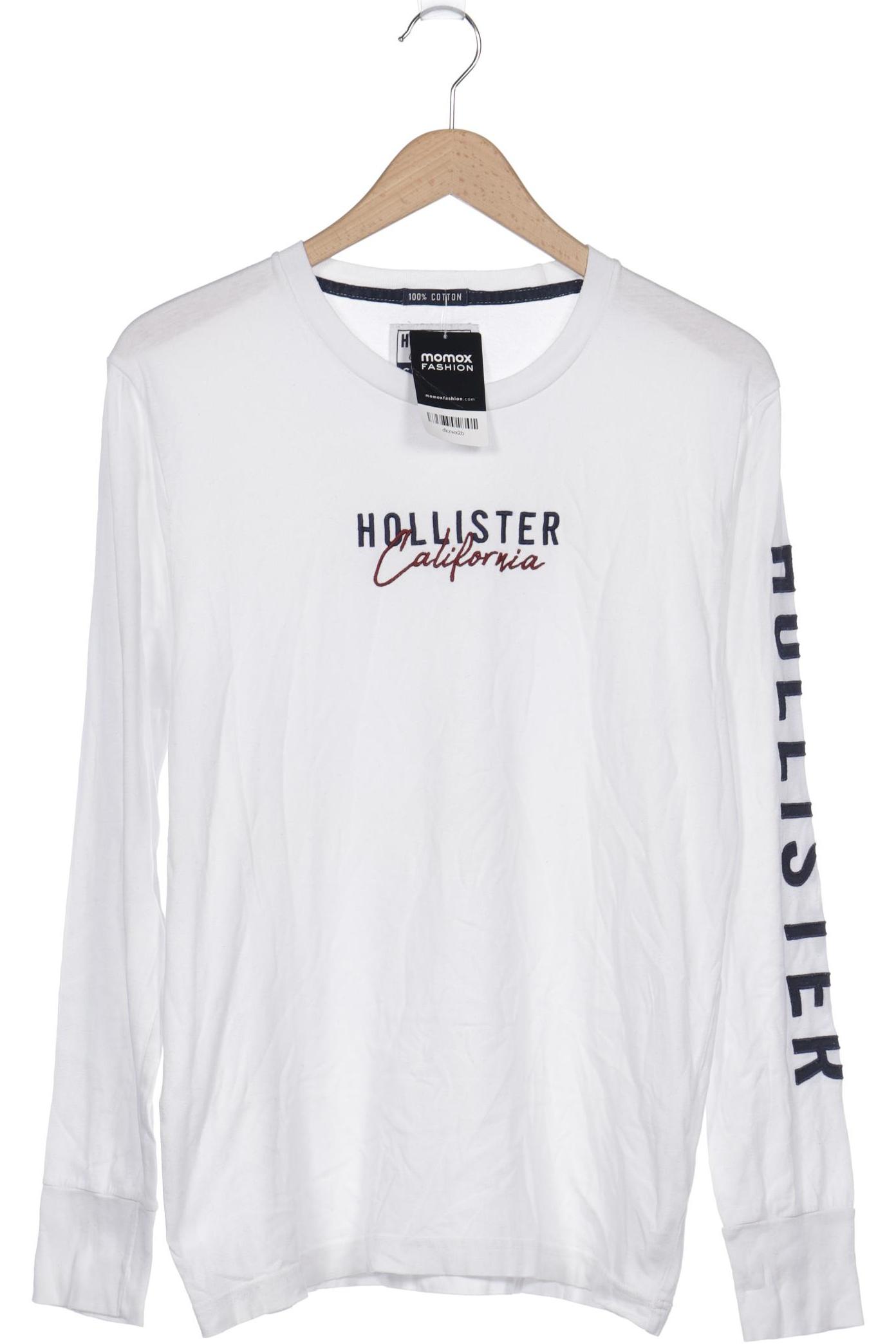 

Hollister Herren Langarmshirt, weiß