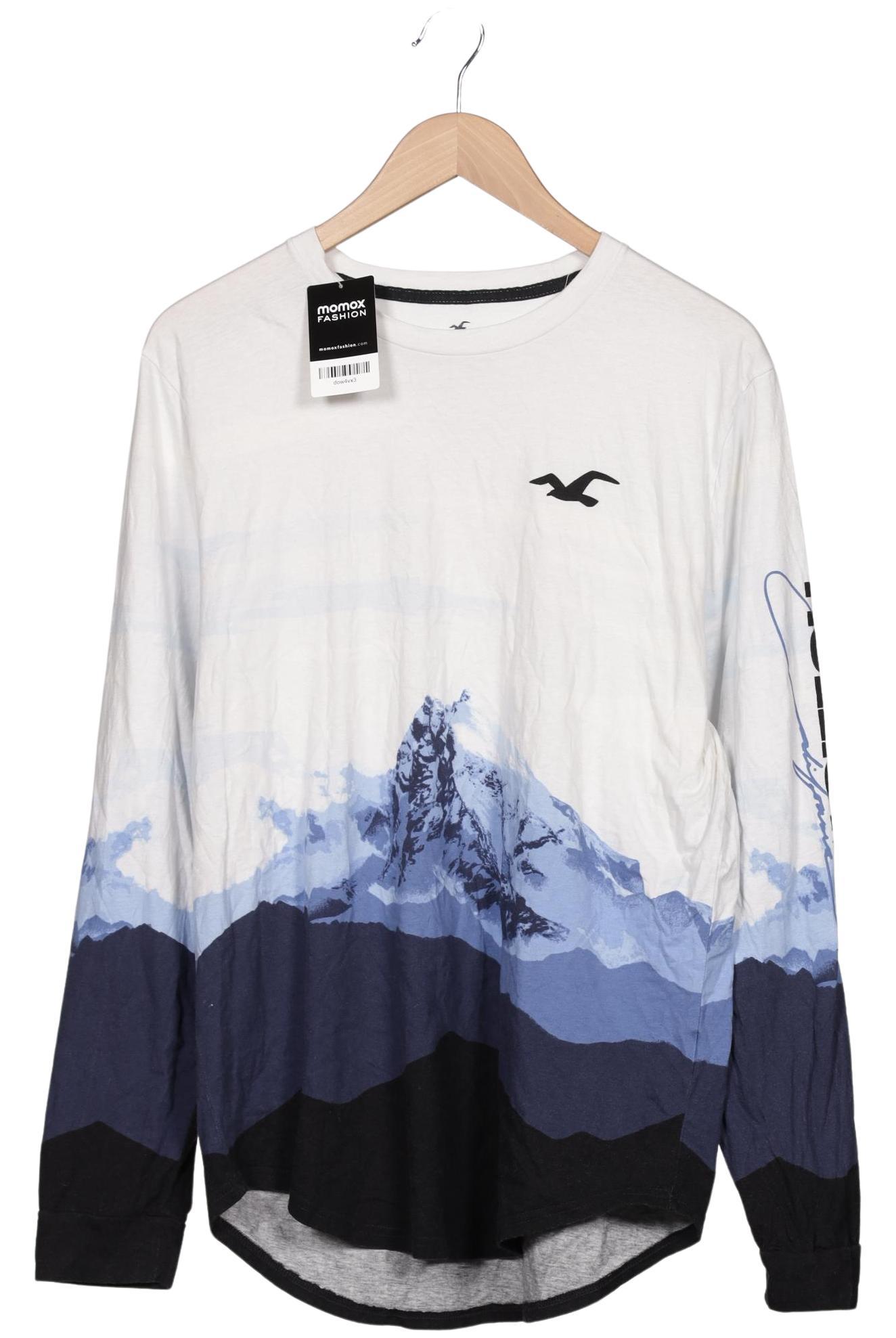 

Hollister Herren Langarmshirt, weiß, Gr. 54