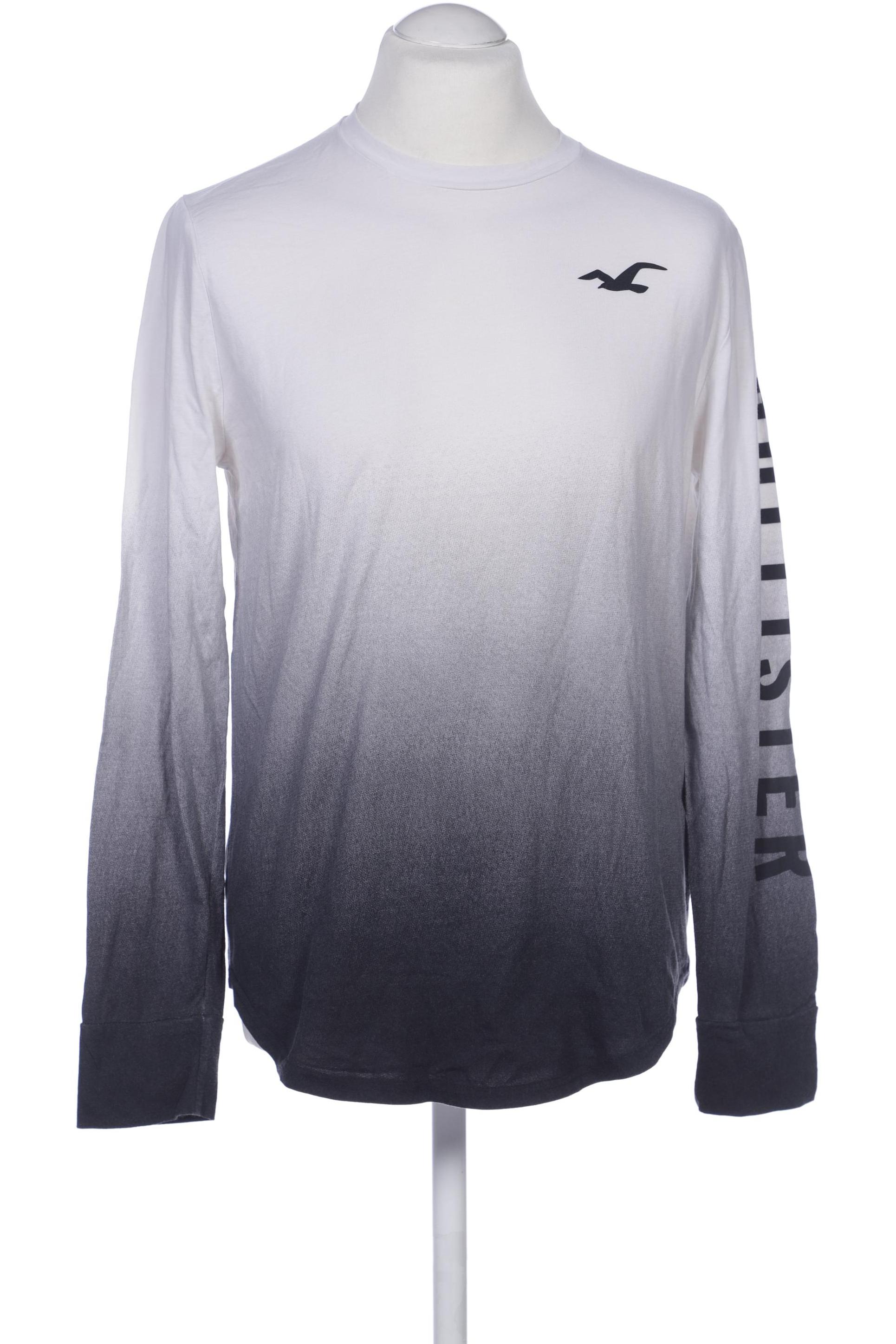 

Hollister Herren Langarmshirt, weiß, Gr. 48