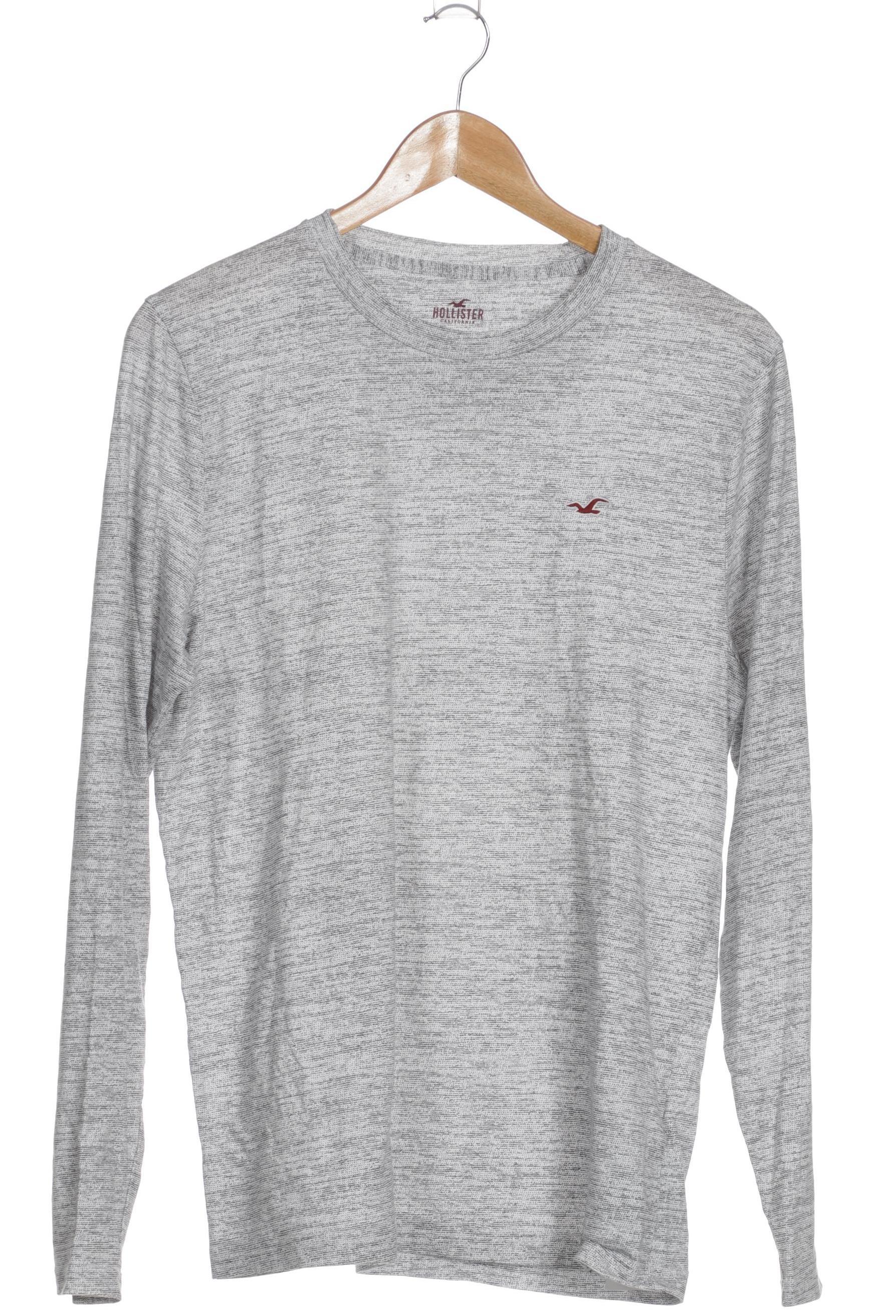

Hollister Herren Langarmshirt, grau, Gr.
