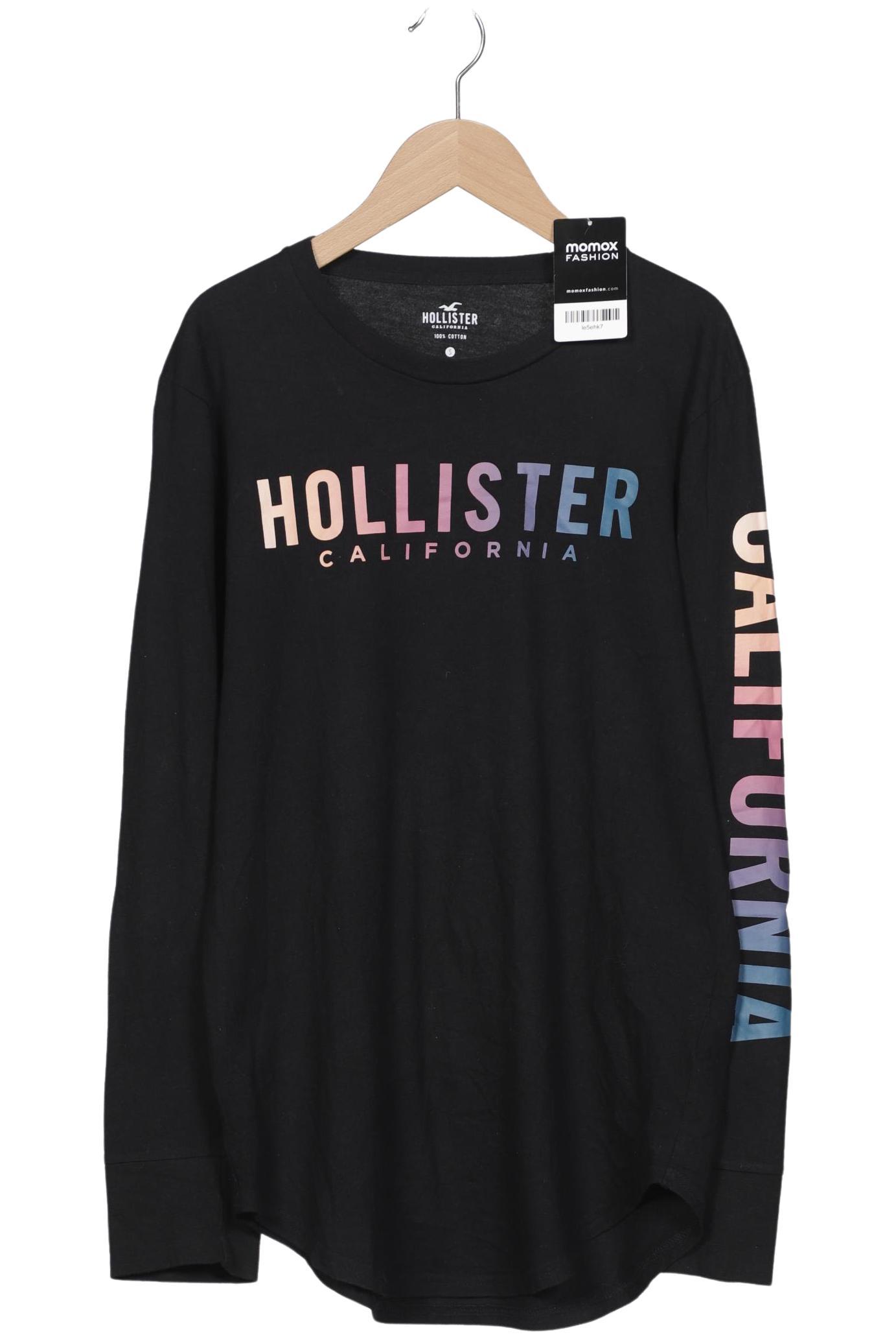 

Hollister Herren Langarmshirt, schwarz, Gr. 46