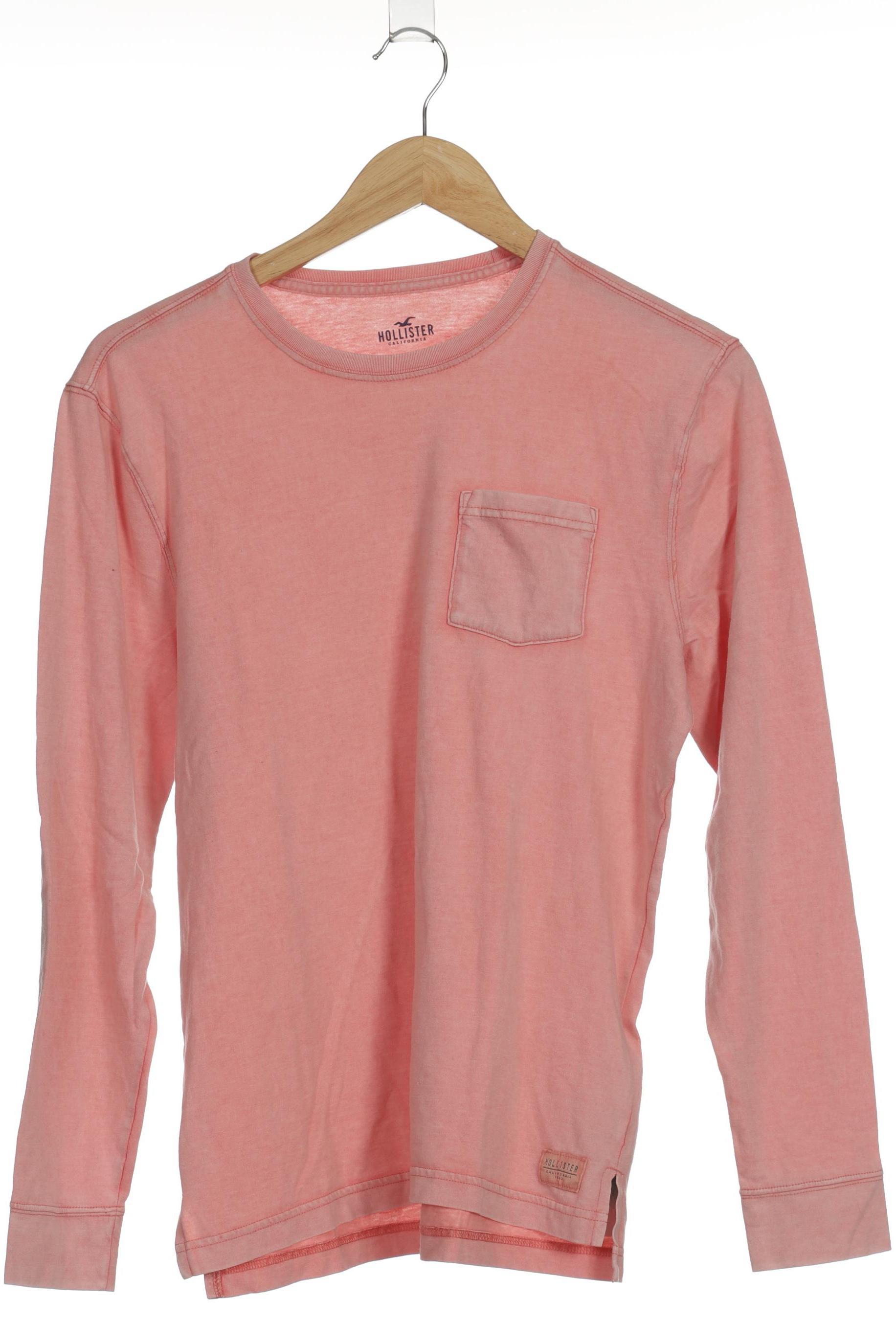 

Hollister Herren Langarmshirt, pink, Gr.