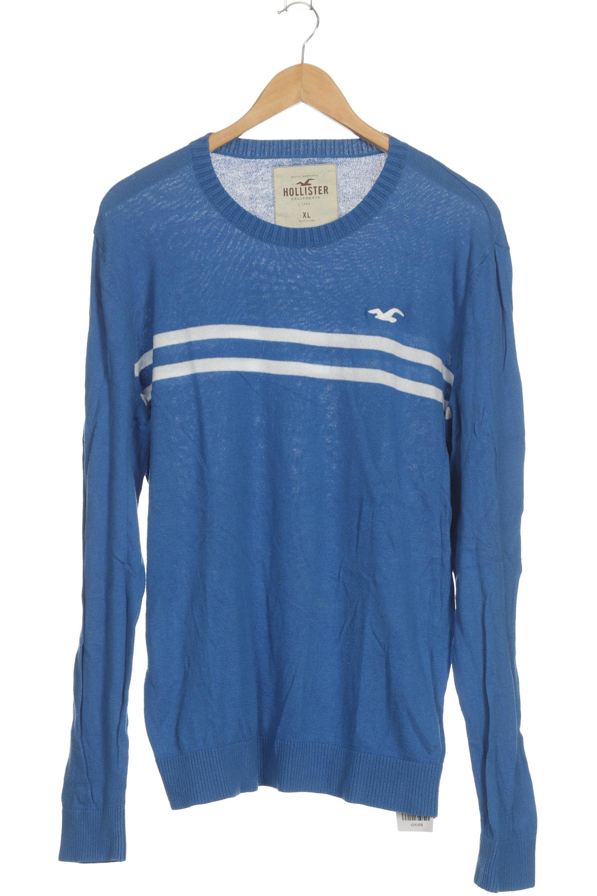 

Hollister Herren Pullover, blau, Gr.
