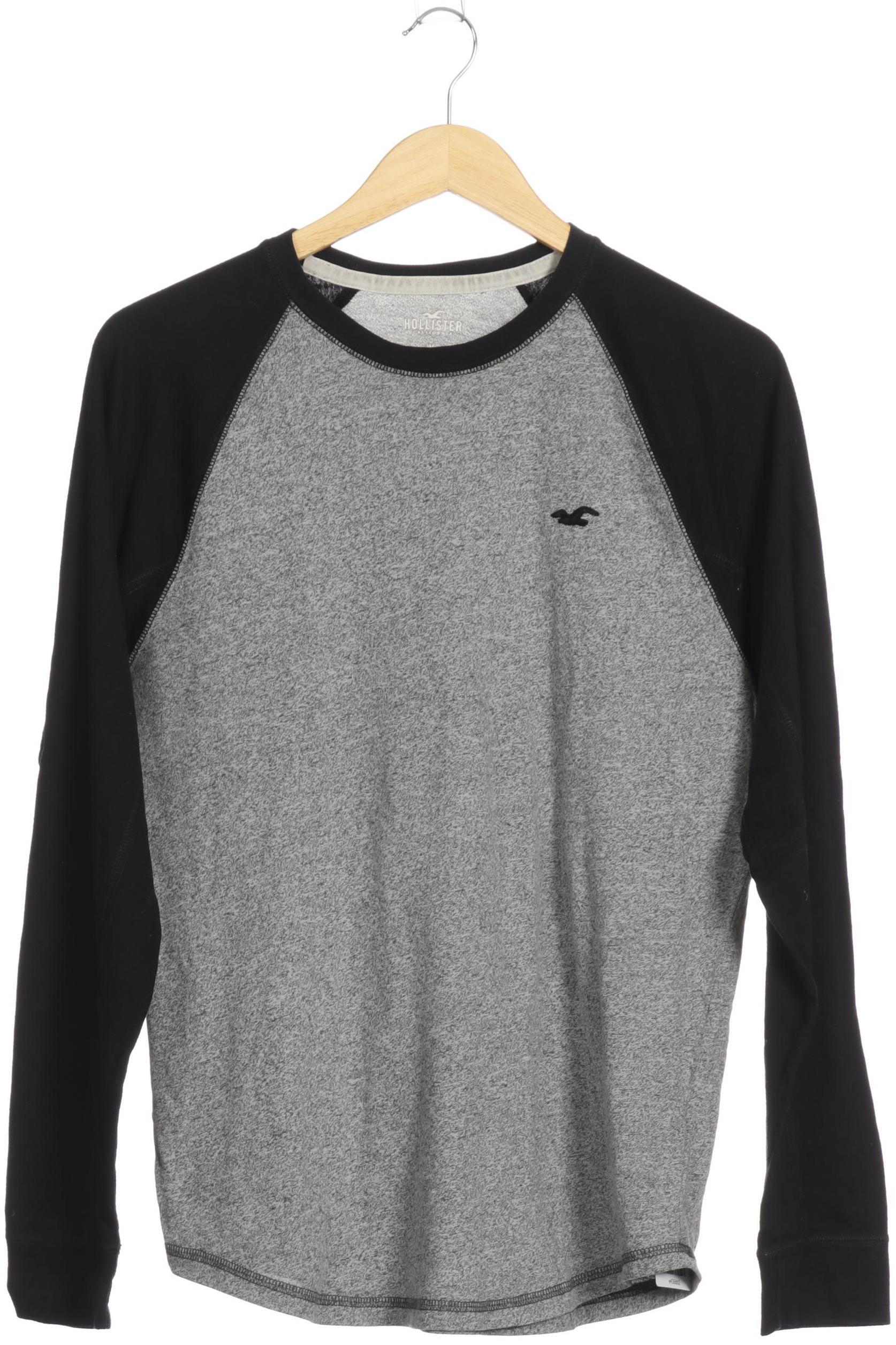 

Hollister Herren Langarmshirt, grau, Gr.