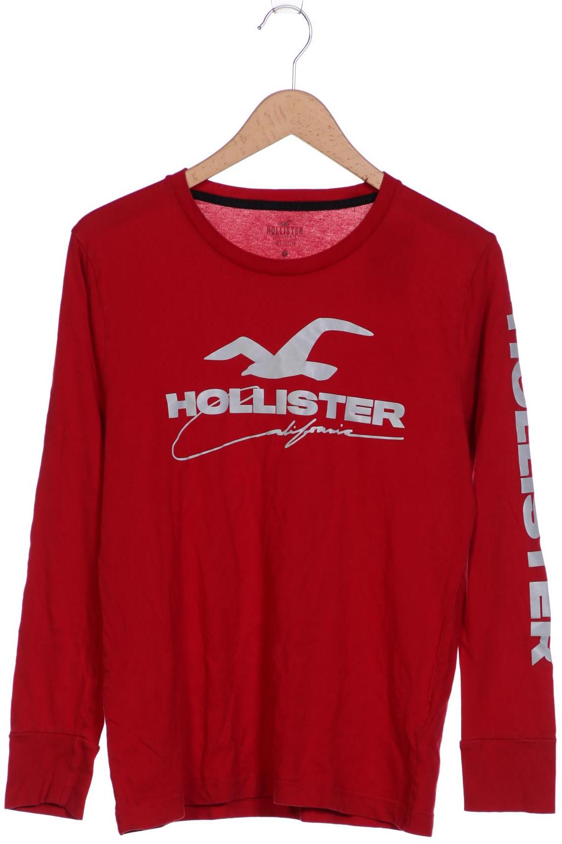 

Hollister Herren Langarmshirt, rot
