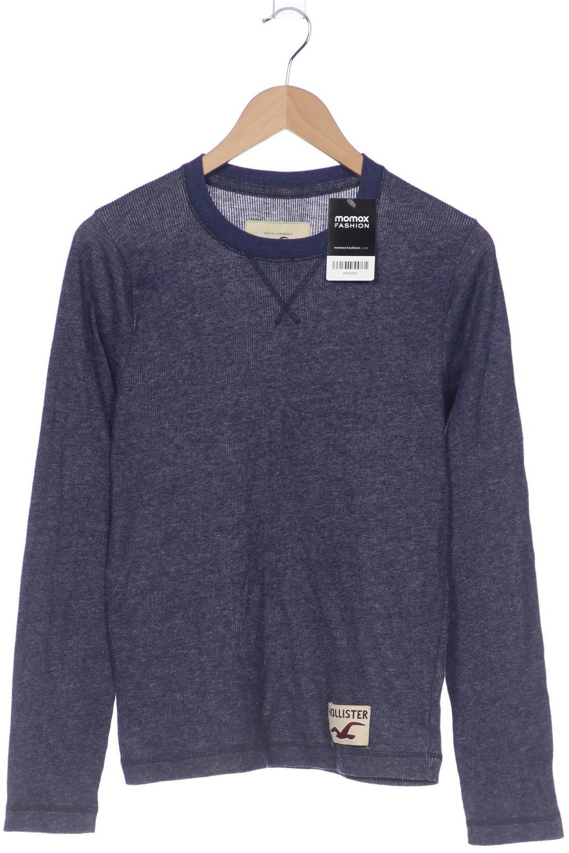 

Hollister Herren Langarmshirt, blau, Gr. 46