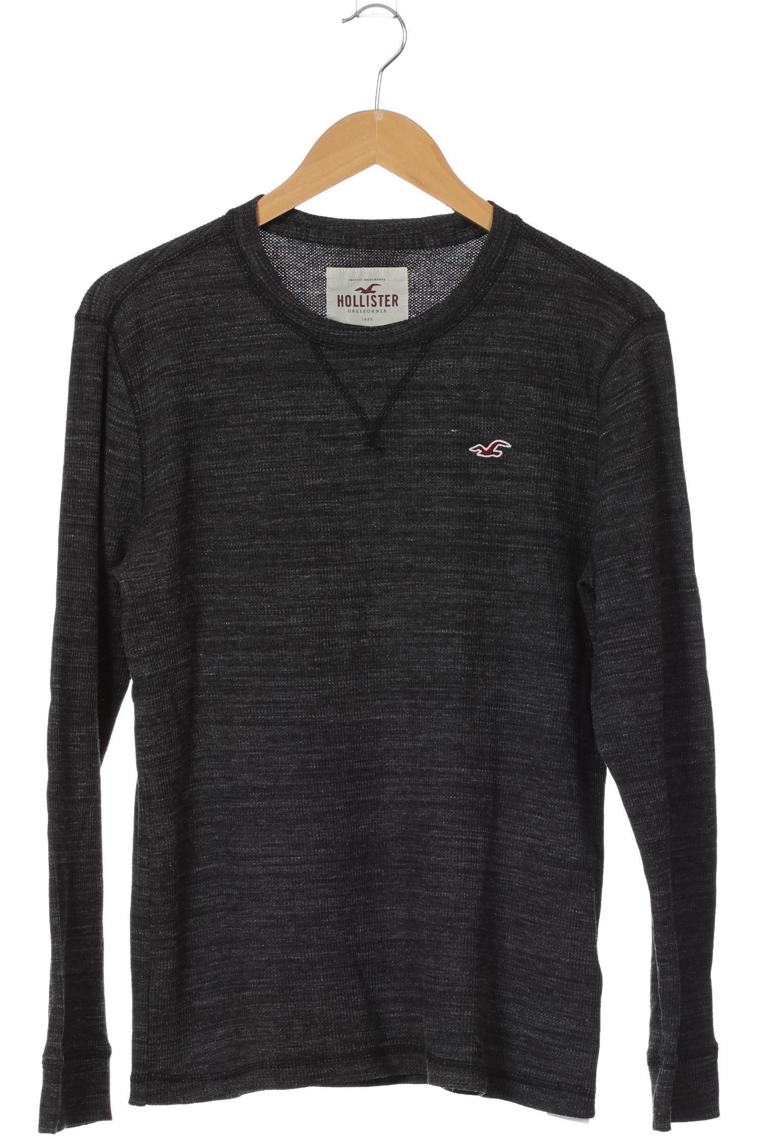 

Hollister Herren Langarmshirt, grau, Gr.