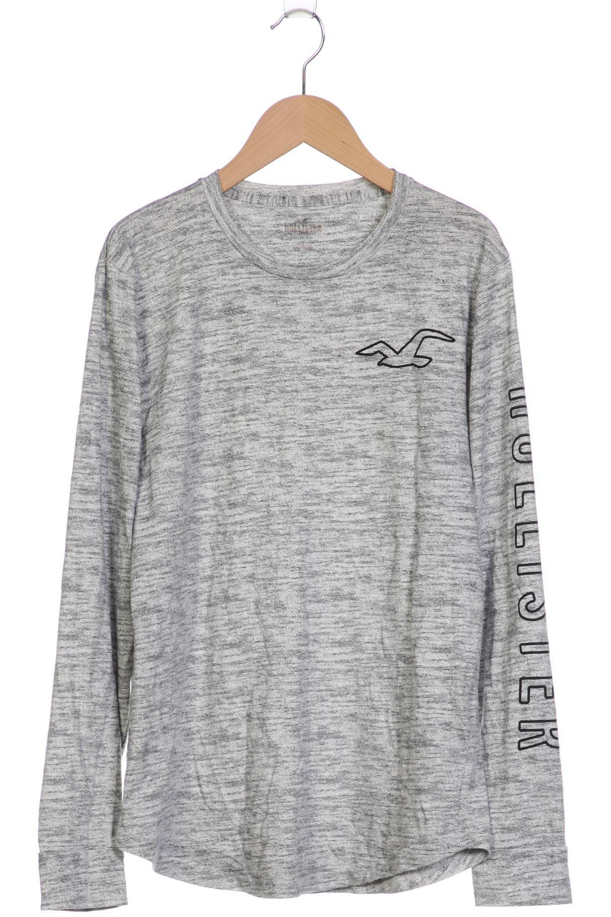 

Hollister Herren Langarmshirt, grau, Gr. 46