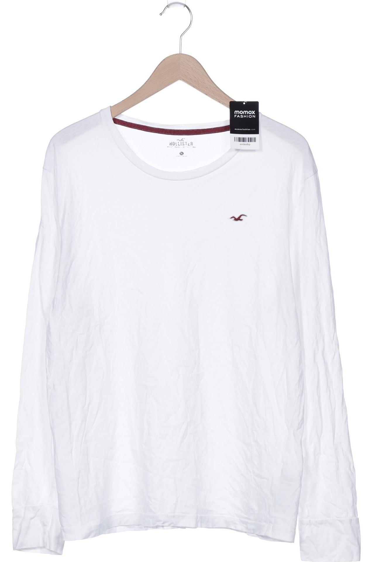 

Hollister Herren Langarmshirt, weiß, Gr. 54