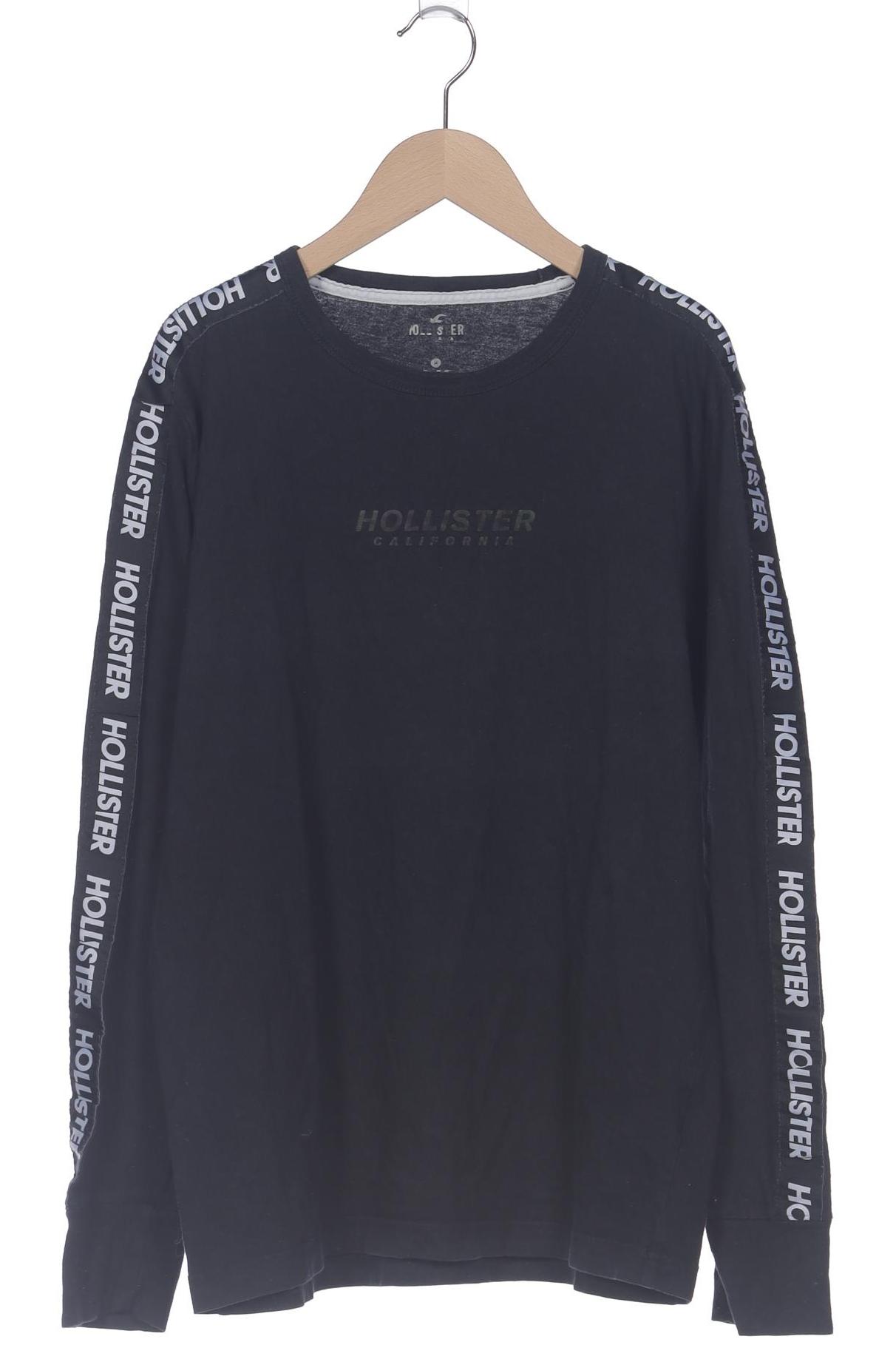 

Hollister Herren Langarmshirt, schwarz, Gr. 48