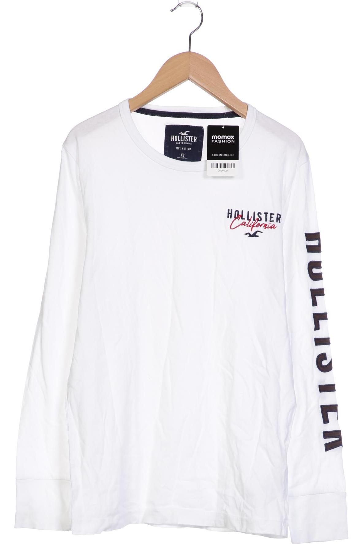 

Hollister Herren Langarmshirt, weiß