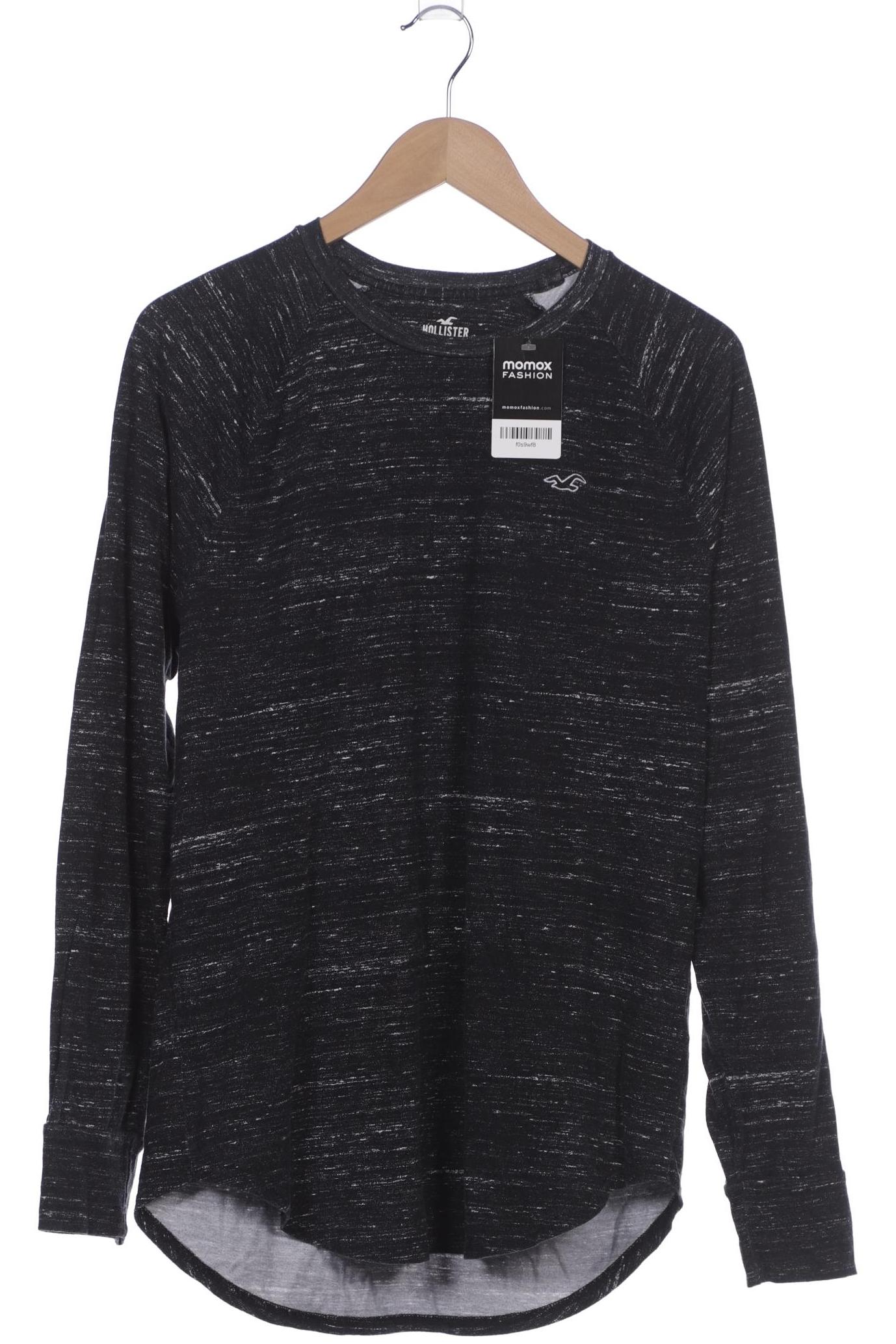 

Hollister Herren Langarmshirt, schwarz, Gr. 52