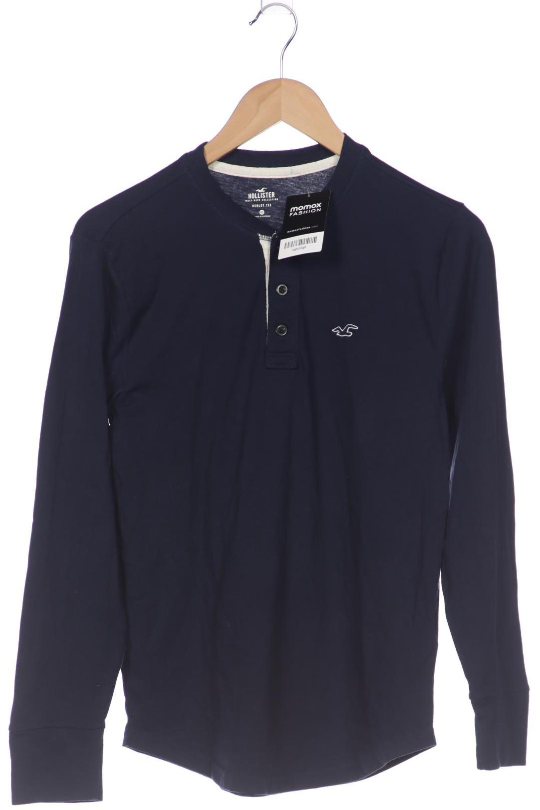 

Hollister Herren Langarmshirt, marineblau, Gr. 44