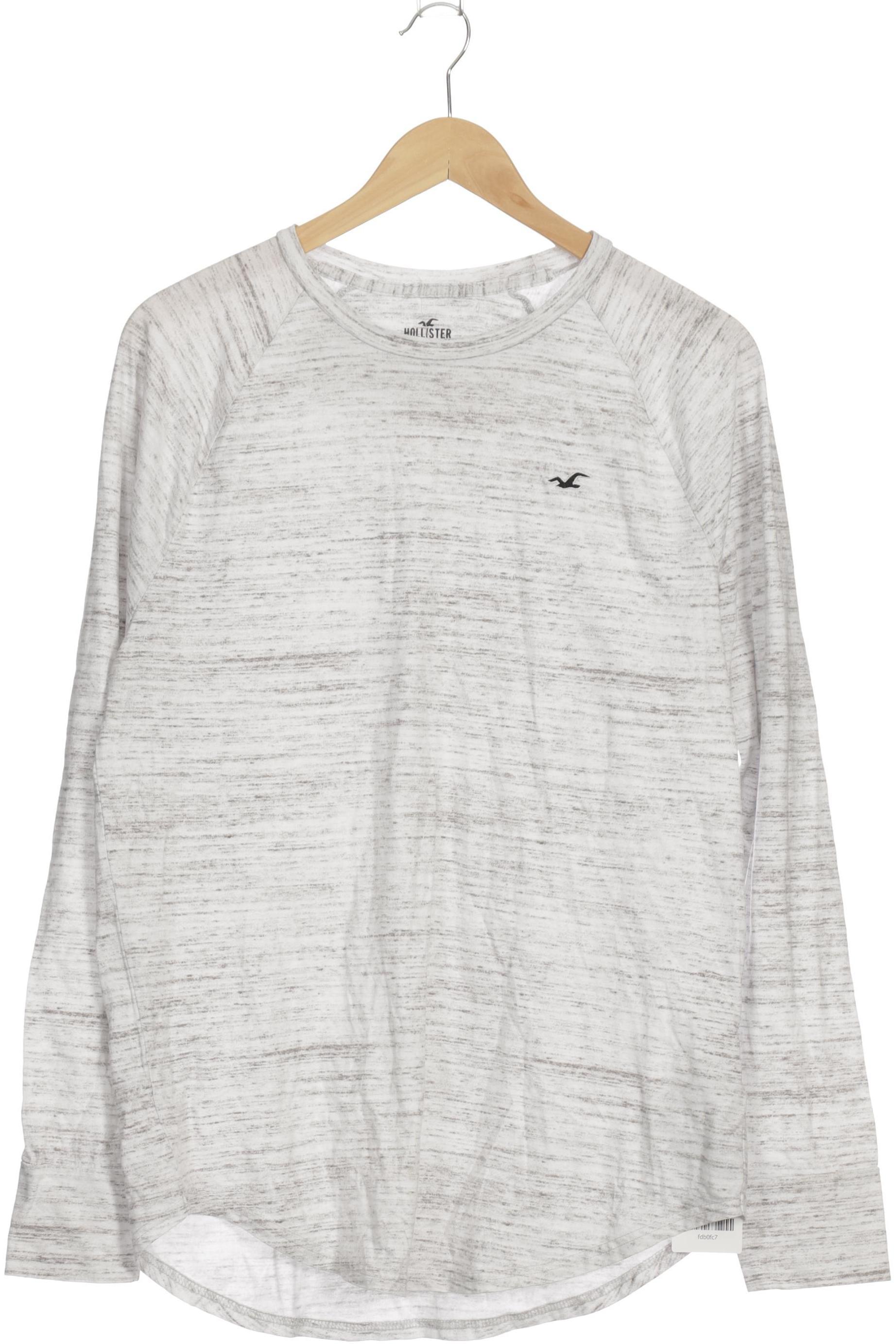 

Hollister Herren Langarmshirt, grau, Gr.