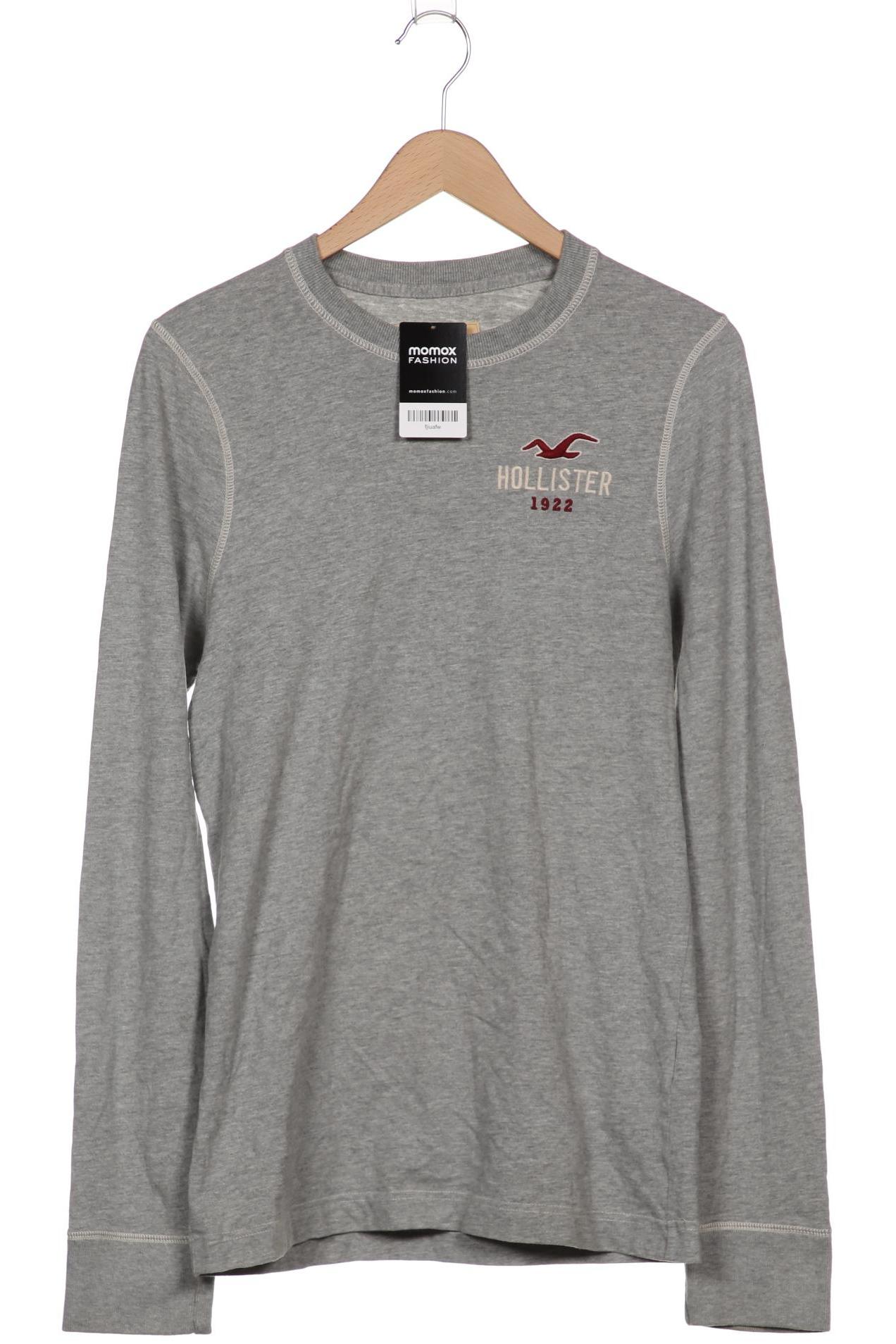 

Hollister Herren Langarmshirt, grau