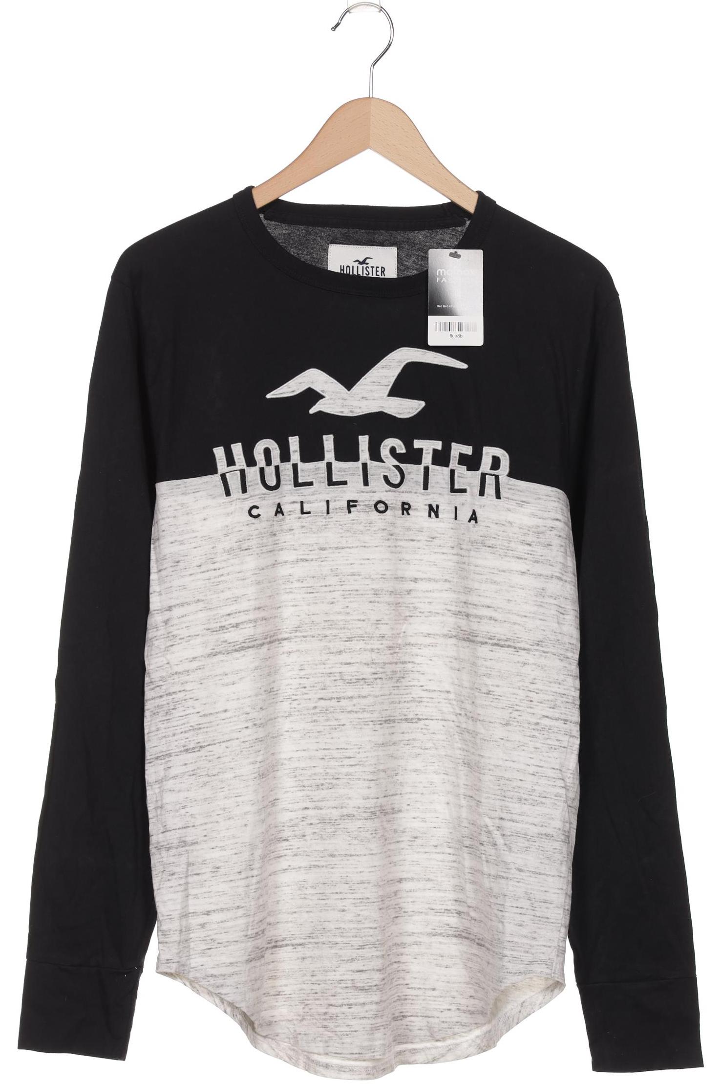 

Hollister Herren Langarmshirt, schwarz, Gr. 52